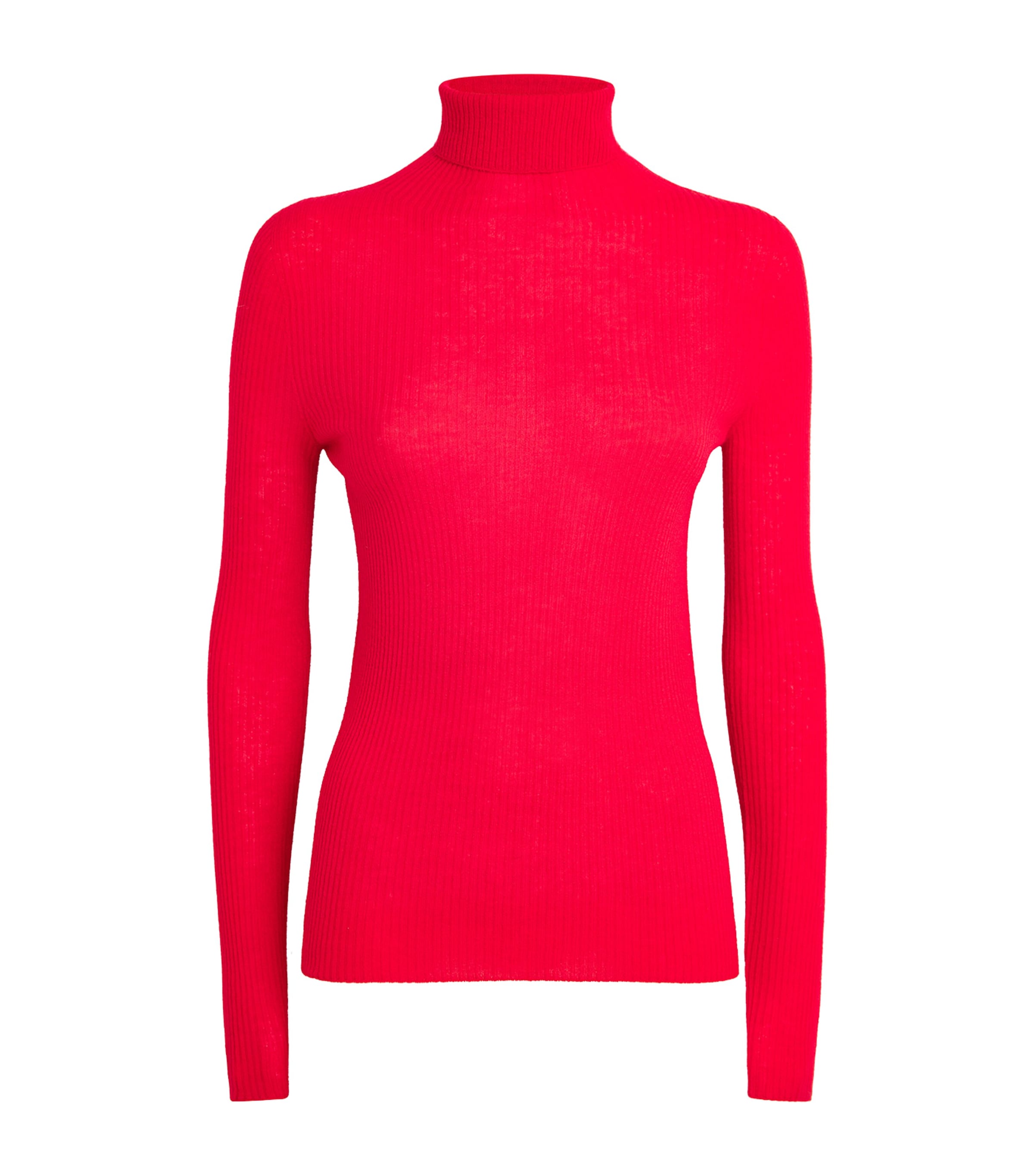 Wool-Silk-Cashmere Rollneck Sweater