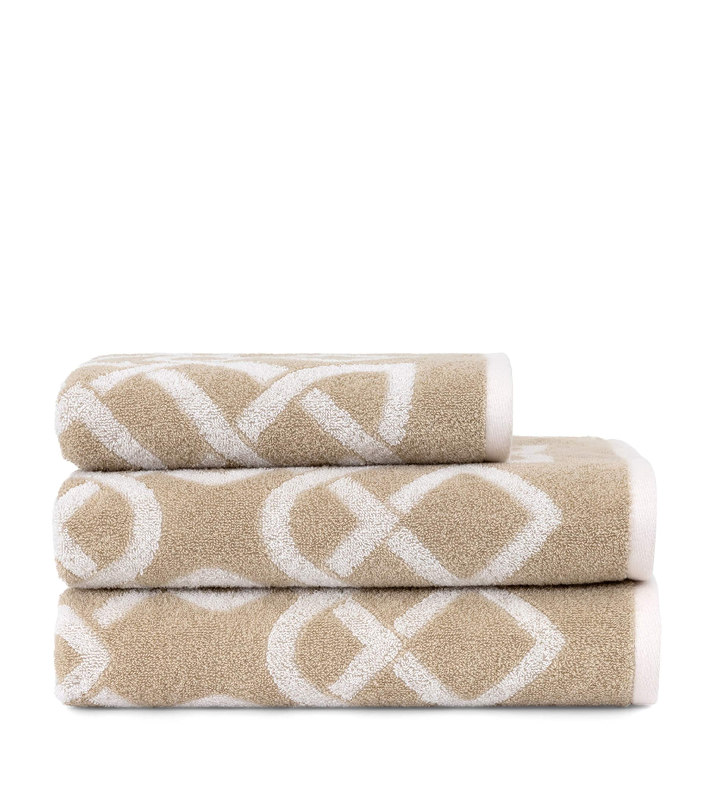 Yves Delorme Apollon Bath Towel (70cm x 140cm) Dune