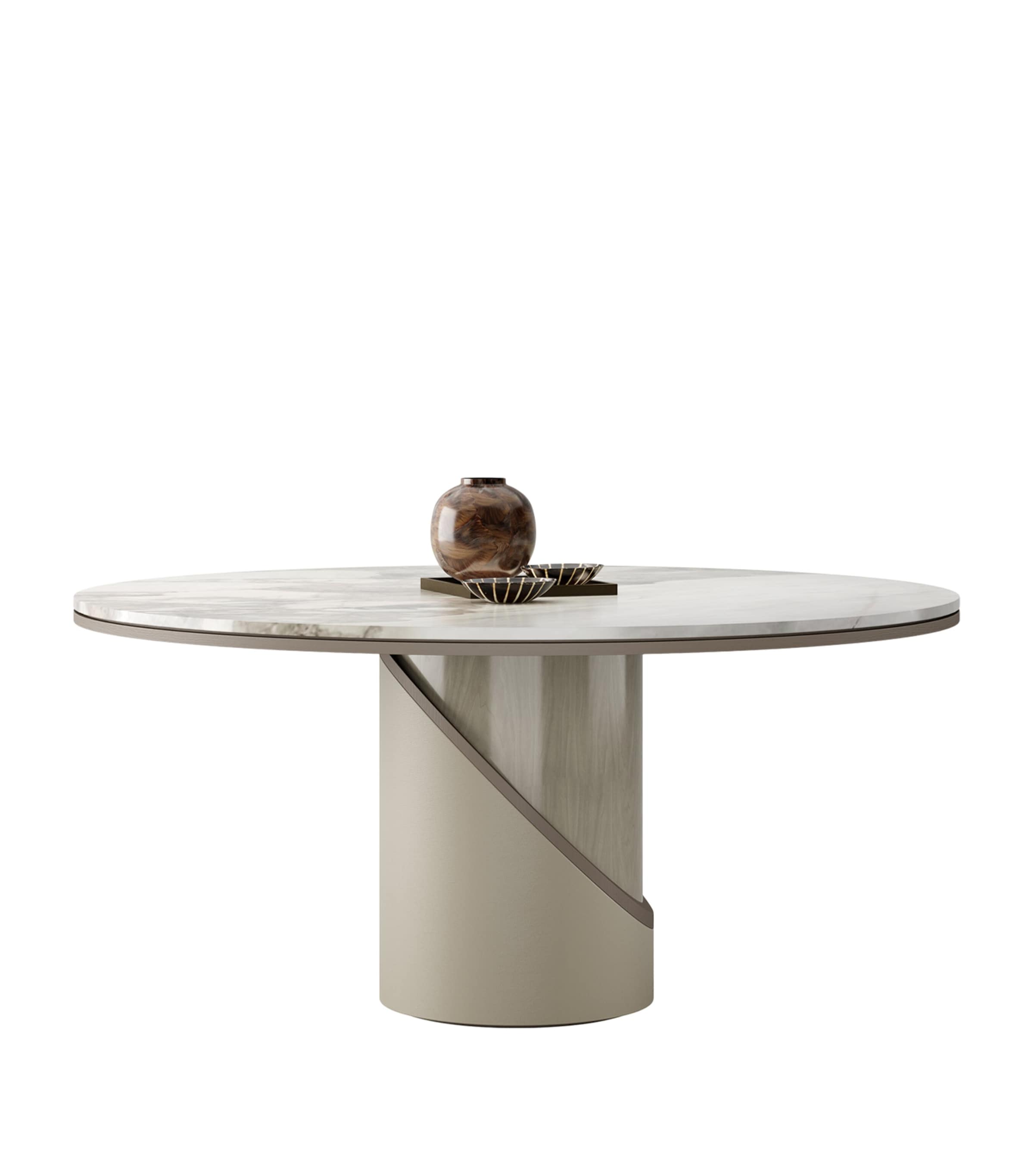 Frato Wood Tbilisi II Dining Table Grey