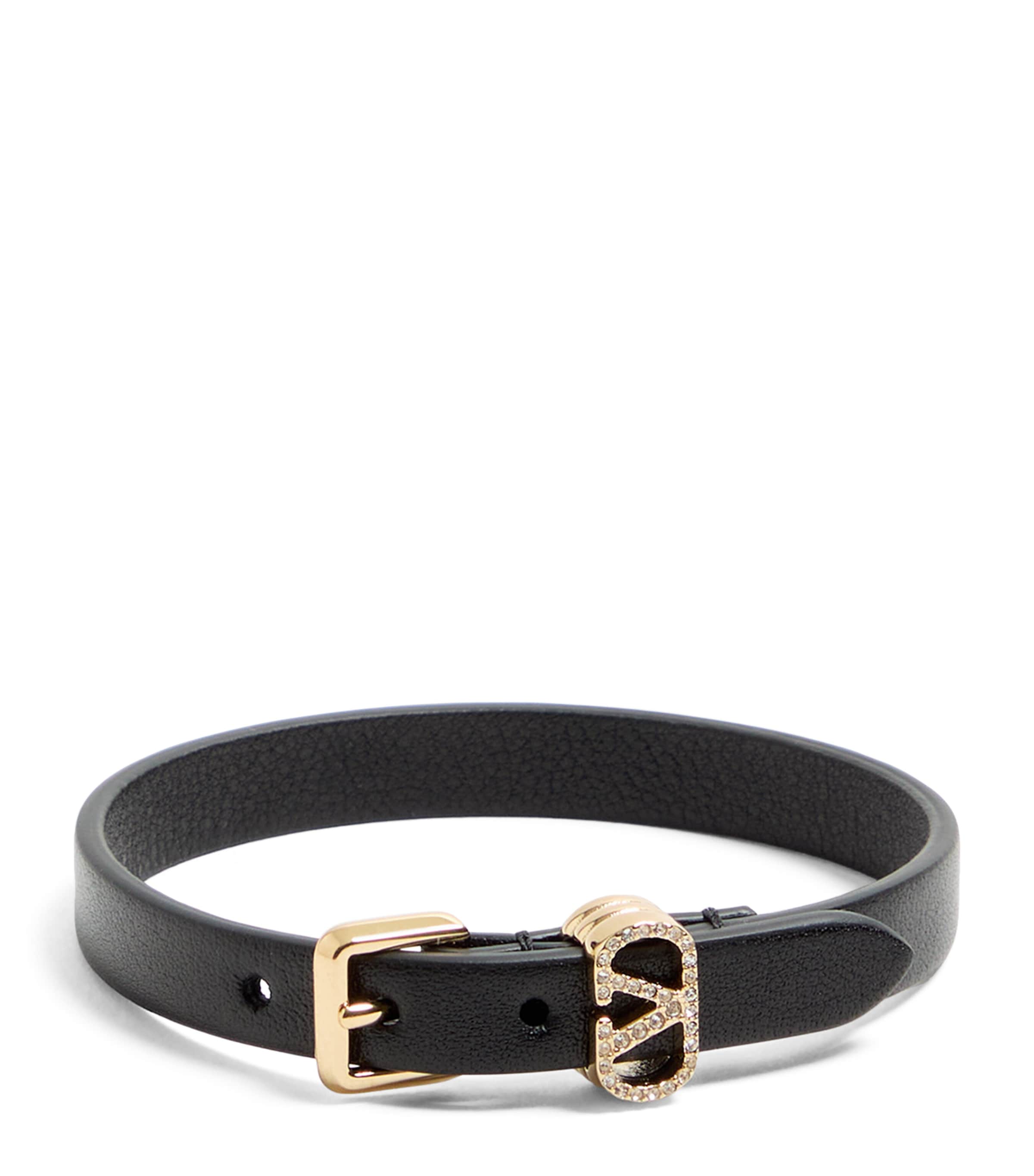 Leather Ovalette Bracelet