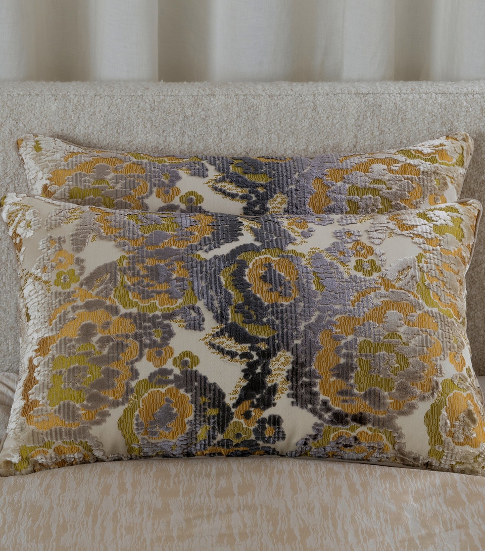 Frette Collector Decorative Cushion (40cm x 60cm) Amber Glow