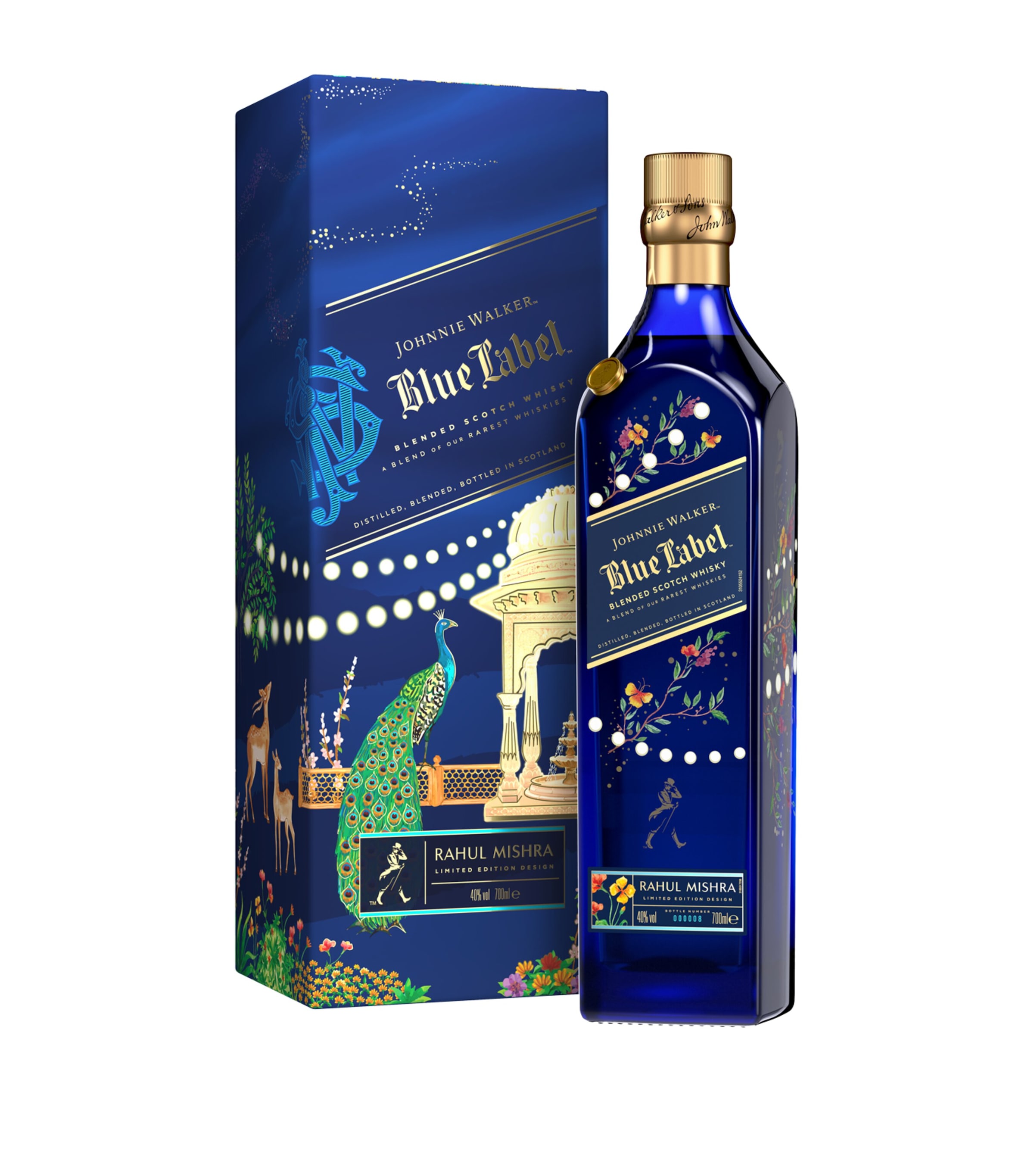 Johnnie Walker x Rahul Mishra Blue Label Whisky (70cl)