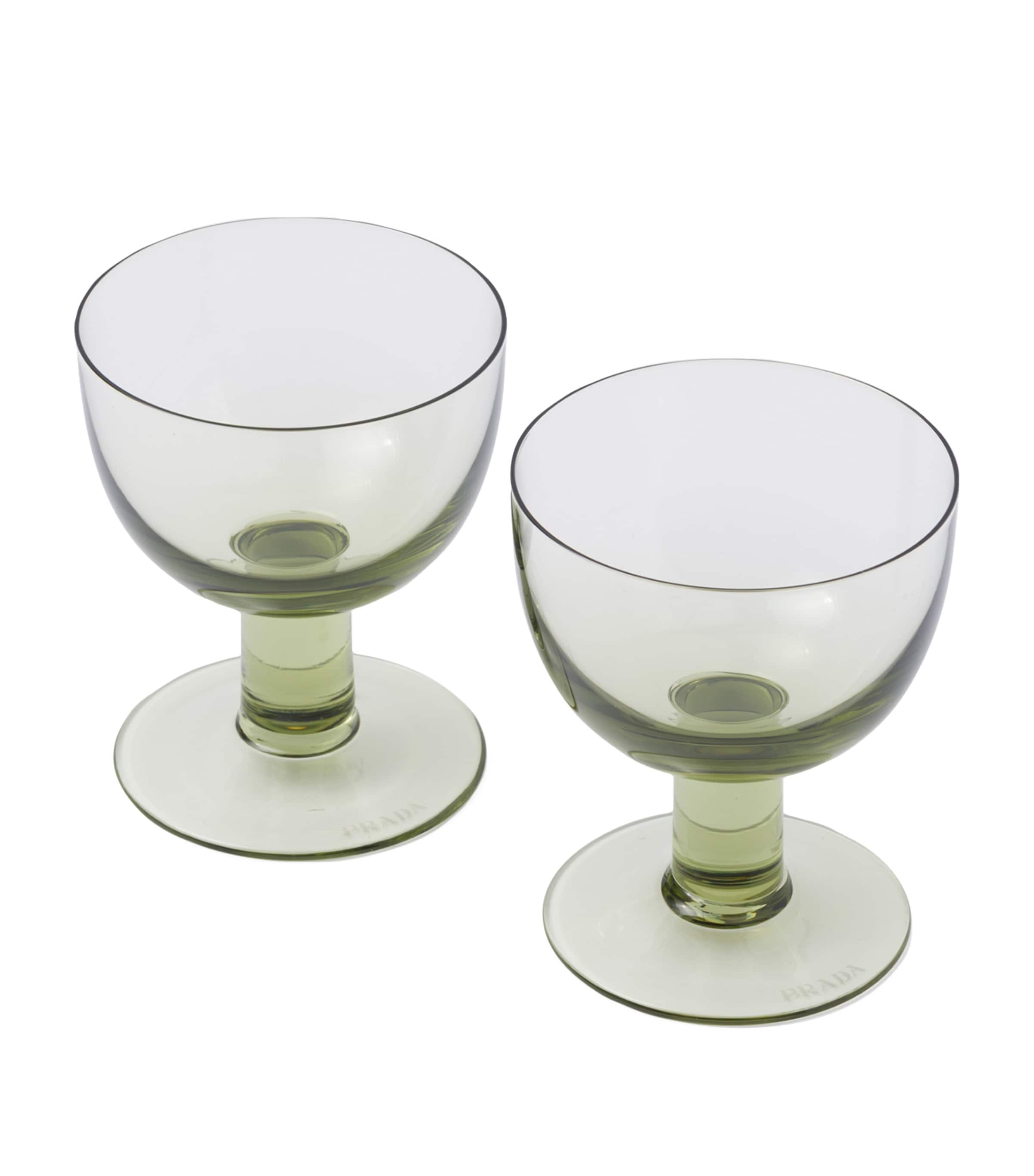 Prada Plinth Water Glasses (Set of 2)