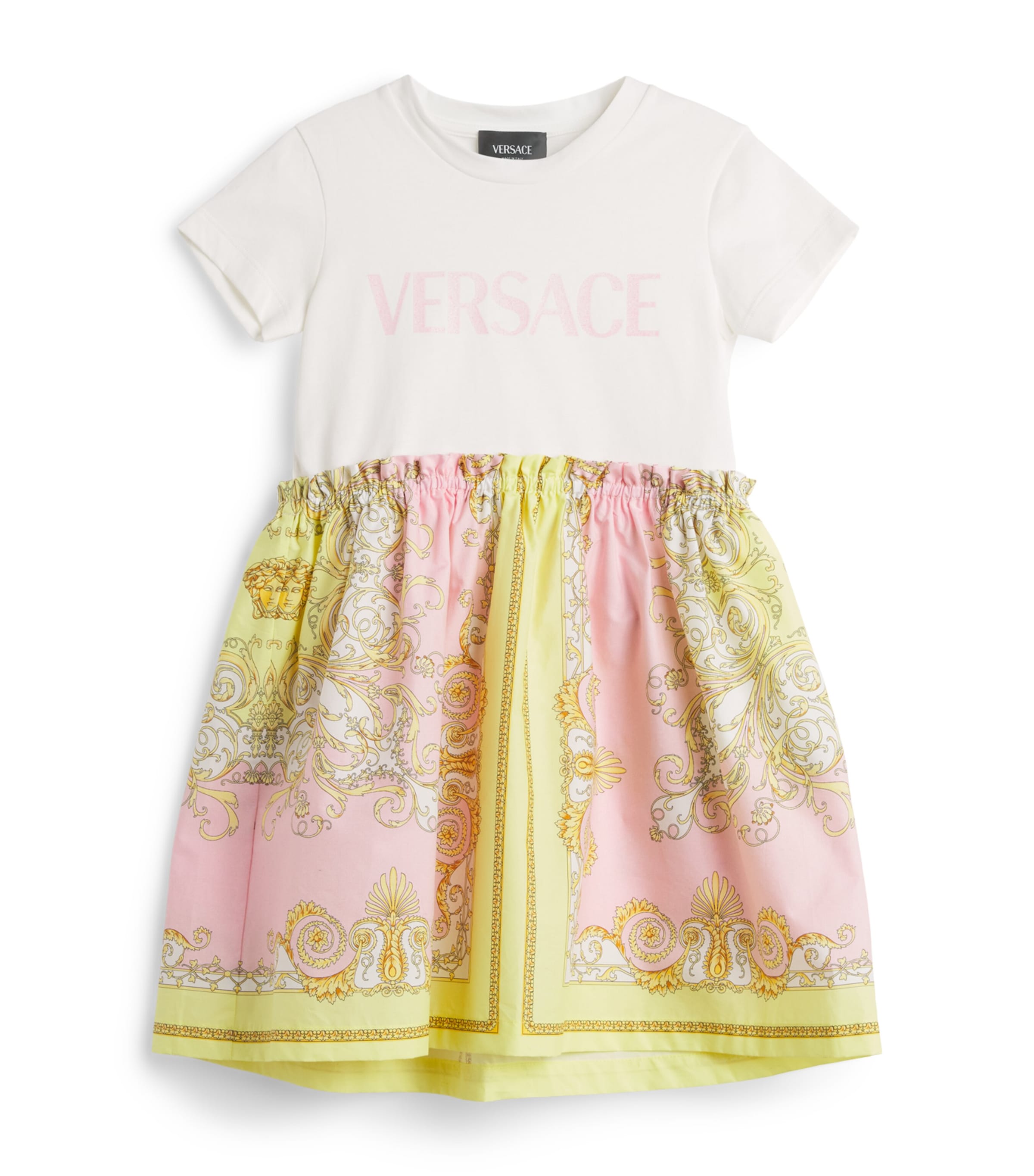 Cotton Barocco T-Shirt Dress (12 Months - 5 Years)