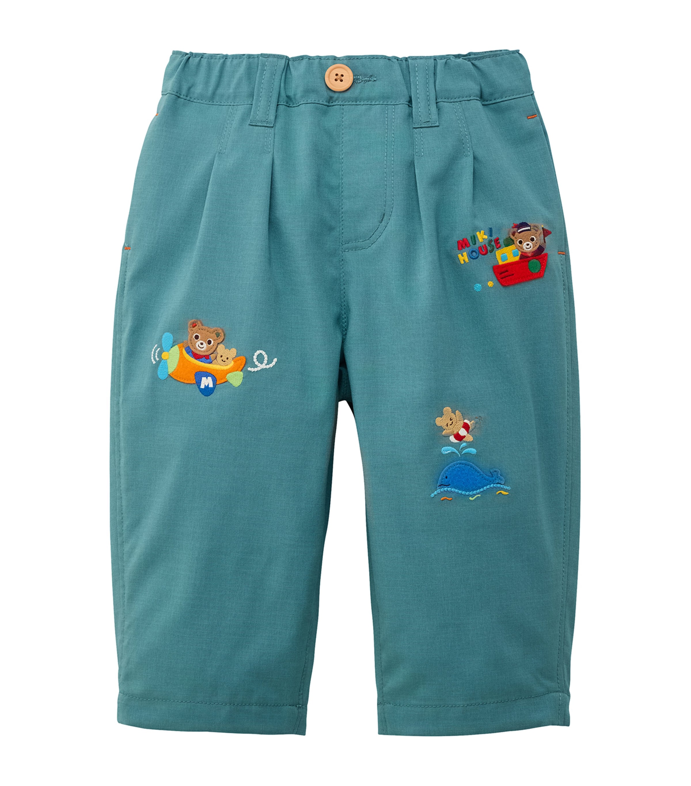 Miki House Pucchi Logo Trousers (2-5 Years)