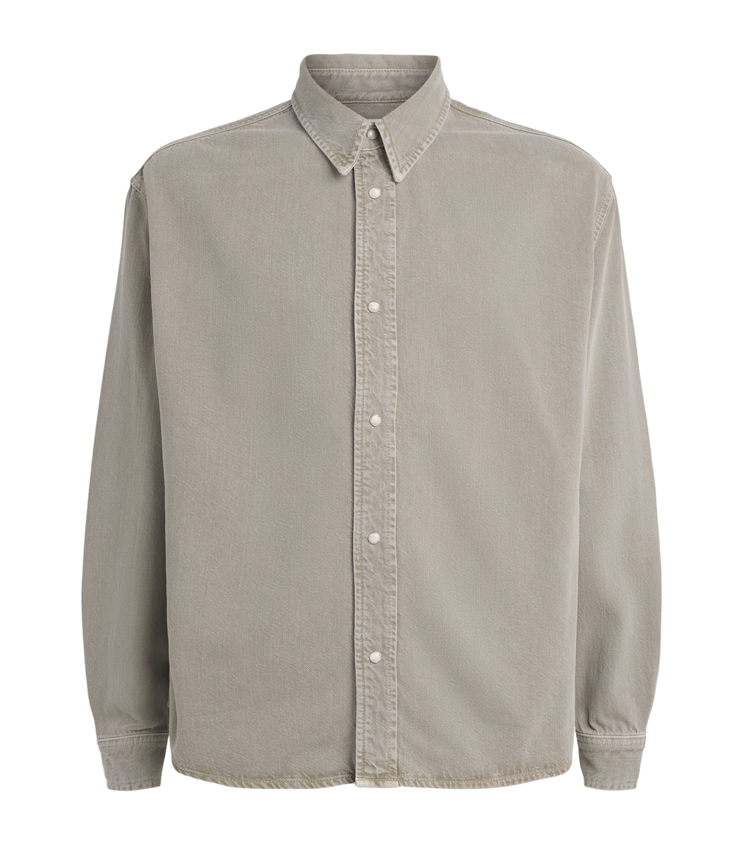 FRAME Mens Cotton-Blend Overshirt Smcl