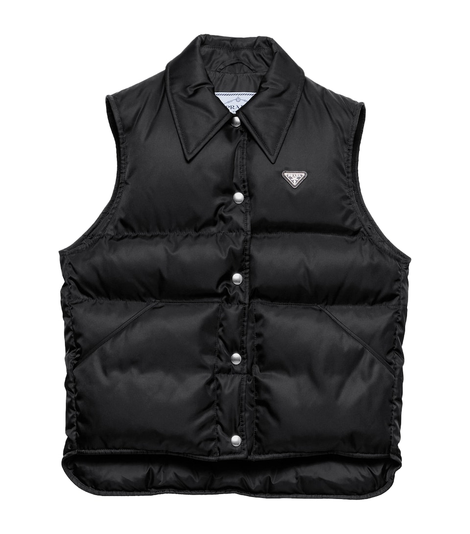 Down-Filled Re-Nylon Gilet