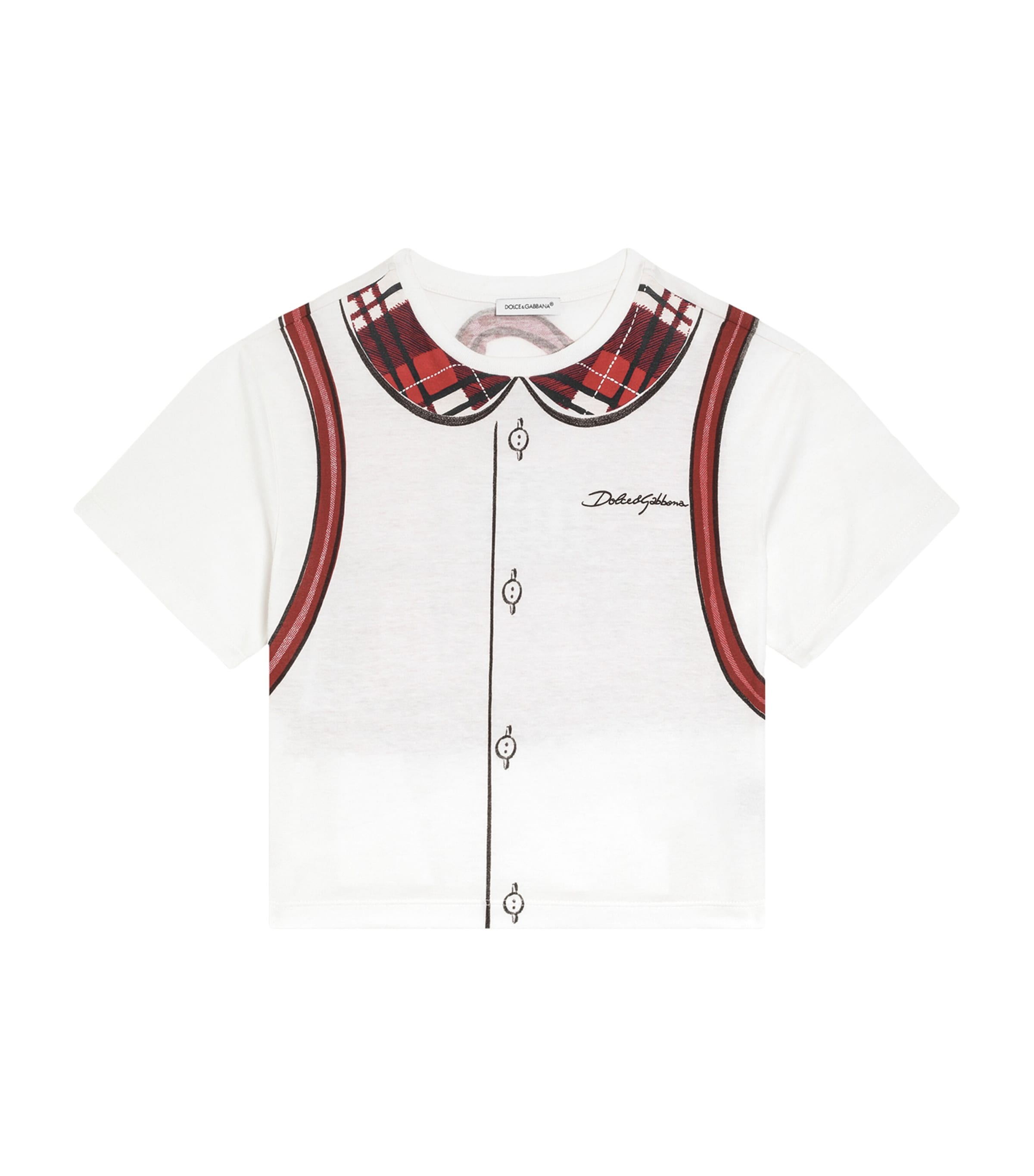 Cotton Trompe-l'Oeil T-Shirt (8-12 Years)