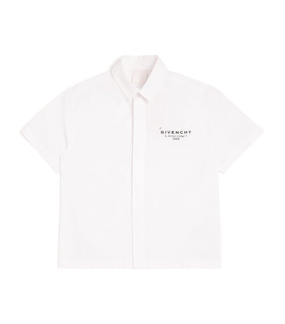 Short-Sleeve Embroidered Shirt (4-12+ Years)