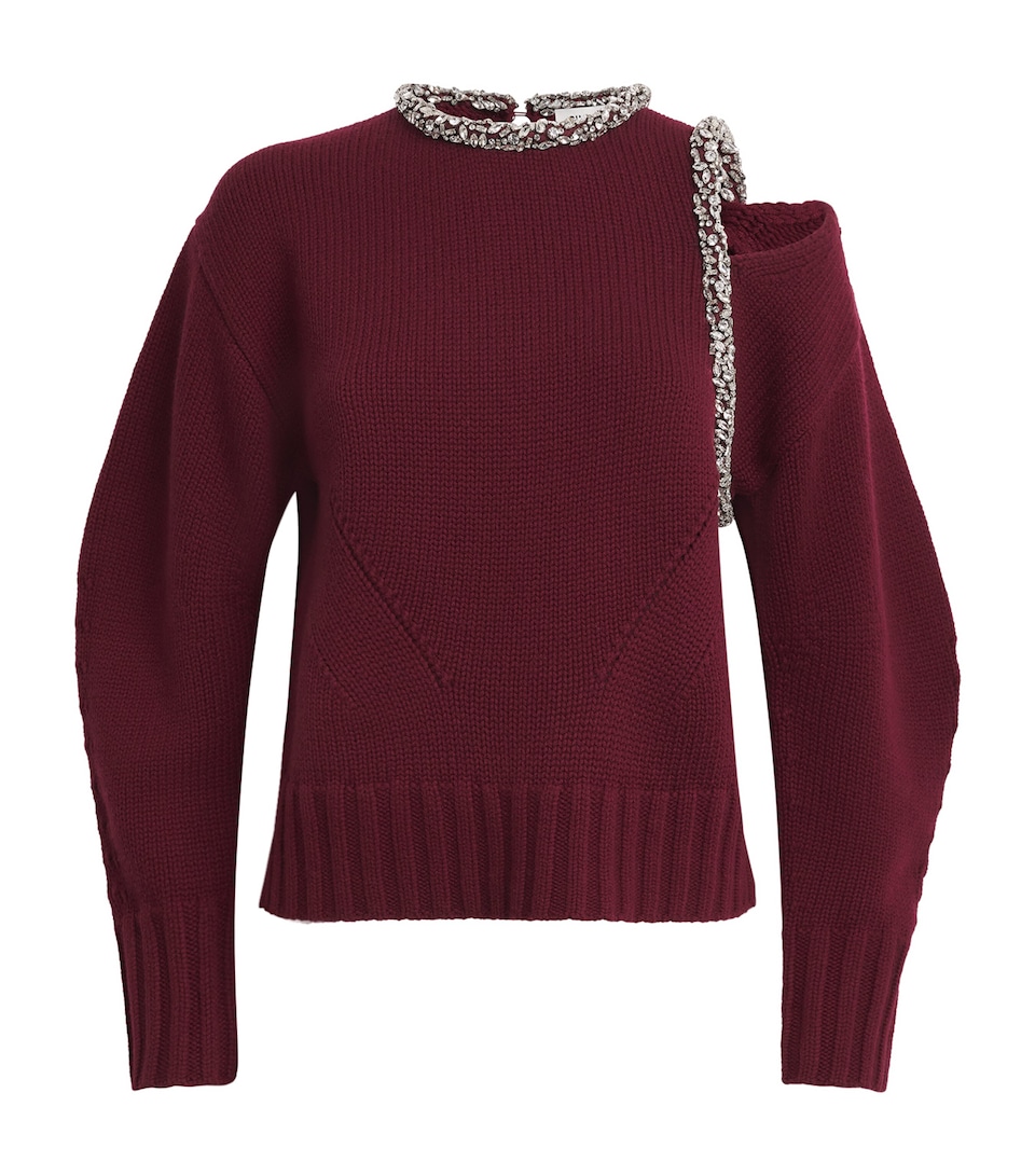 Wool-Cashmere-Blend Monroe Sweater
