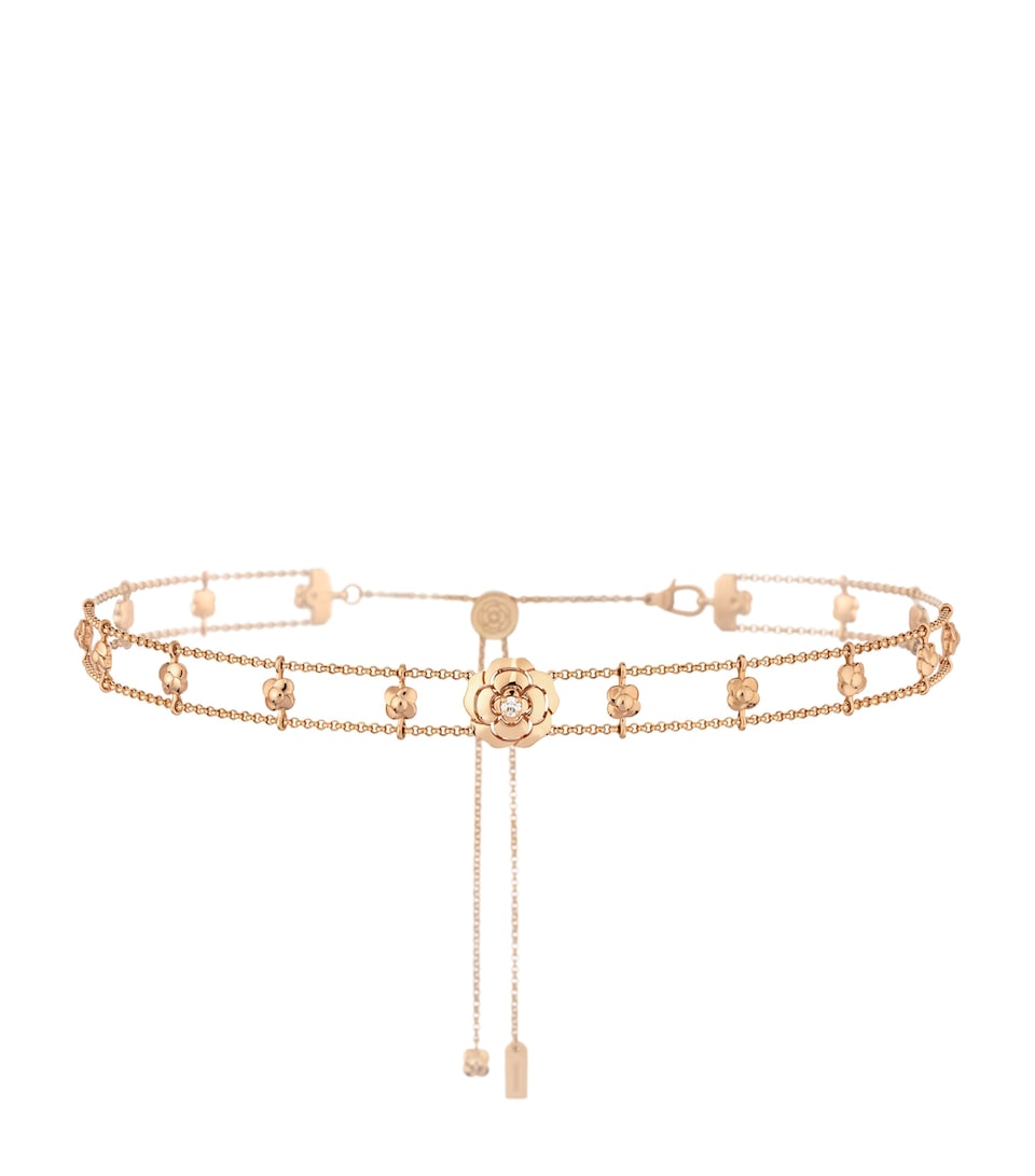 Rose Gold and Diamond Extrait de Camélia Supple Choker