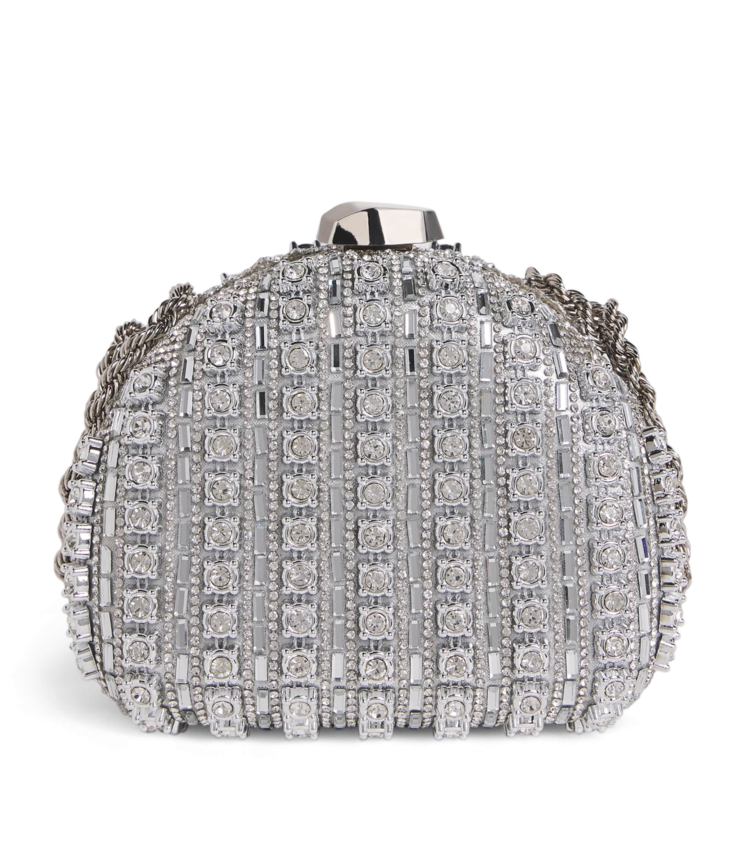 Diamanté-Embellished Handbag