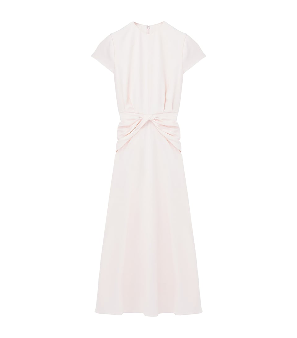 Knot-Waist Midi Dress