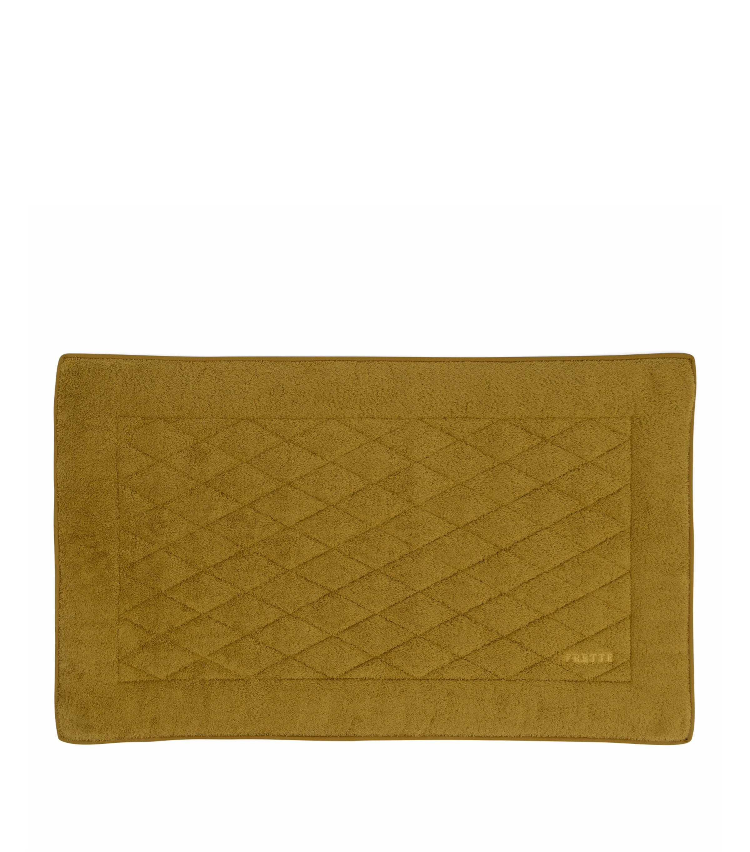 Frette Cotton Unito Bath Mat (54cm x 87cm) Amber Glow