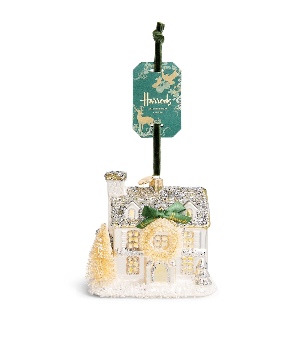 Christmas House Tree Decoration