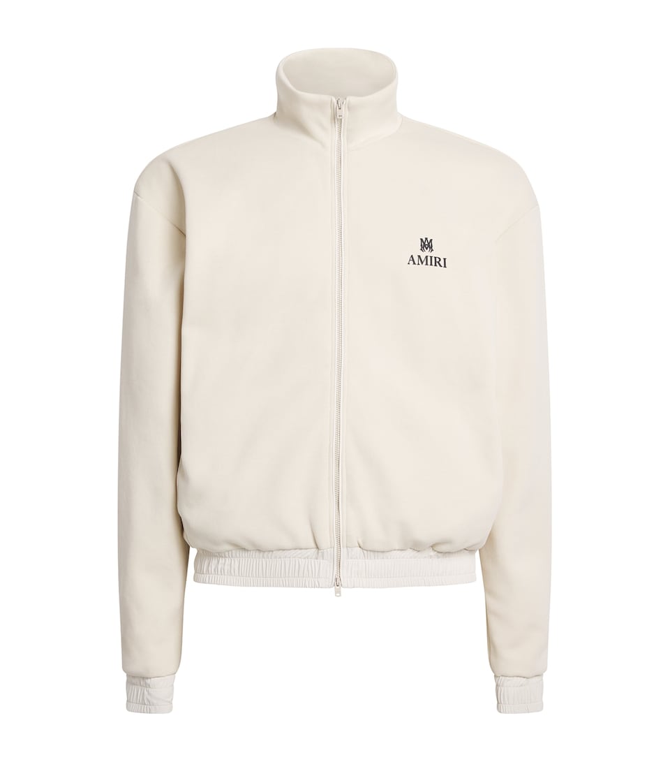 Cotton-Blend Lounge Track Jacket