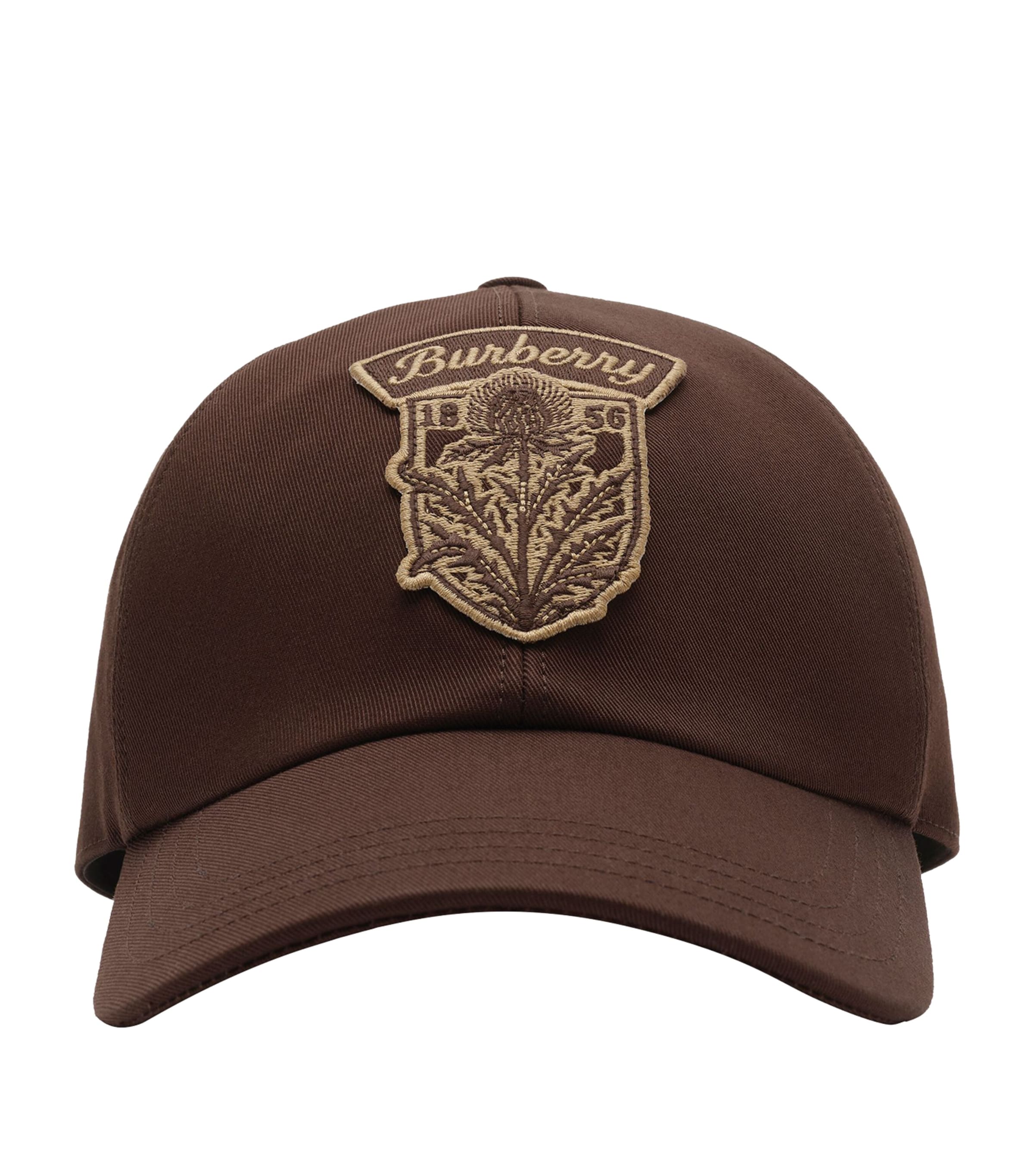 Cotton Gabardine Thistle Shield Cap