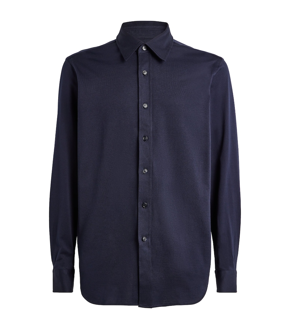 Brioni Mens Cotton Shirt