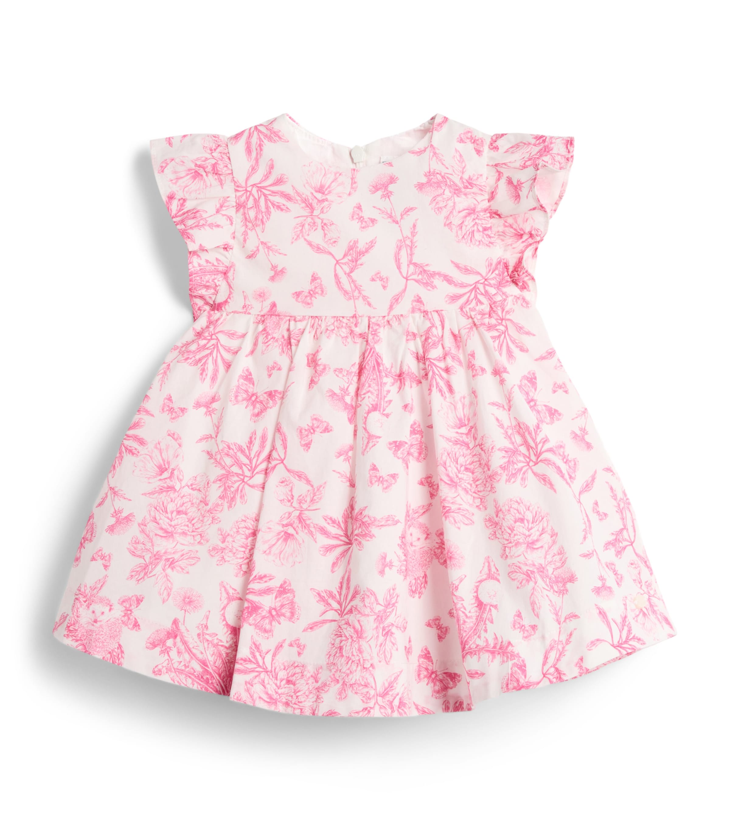 Tartine et Chocolat Cotton Printed Dress (3 Months-4 Years) Hibiscus