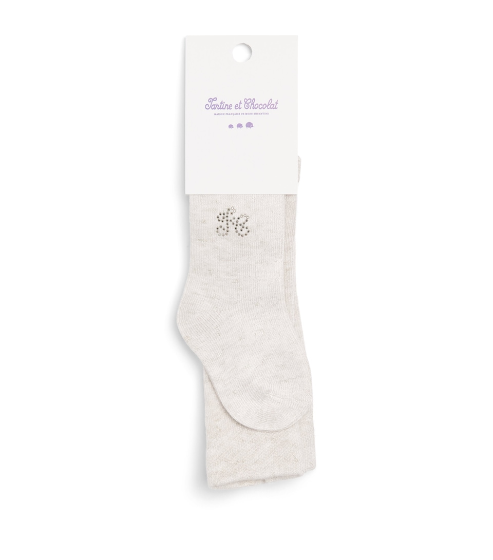 Tartine et Chocolat Embellished Tights