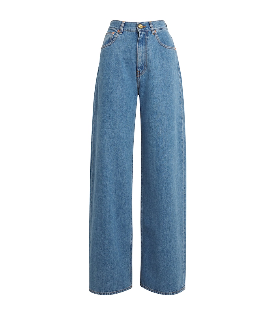 Blazé Milano Womens Nariida Java Straight Jeans Maya Lvgio