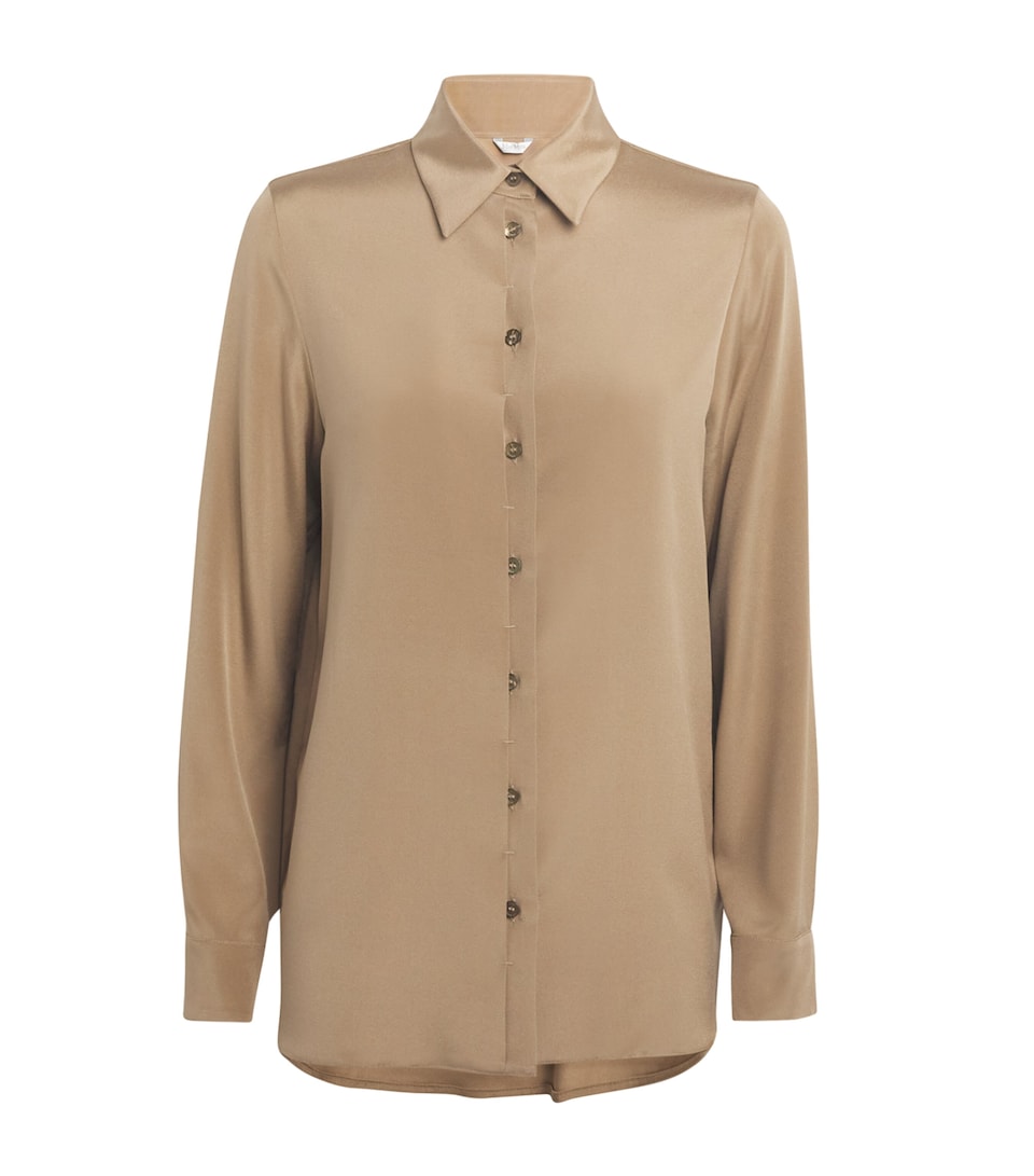 Stretch Silk Cady Shirt