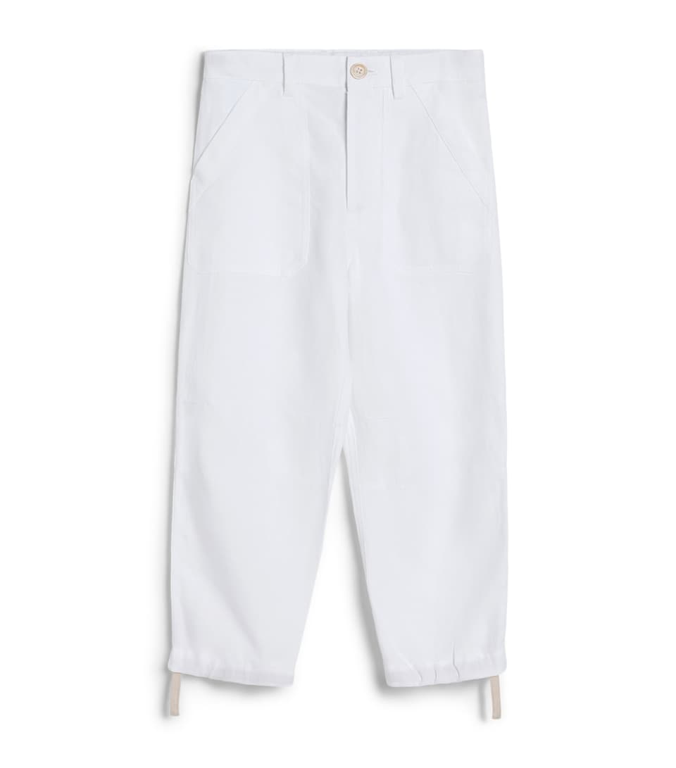 Brunello Cucinelli Kids Wide-Leg Trousers