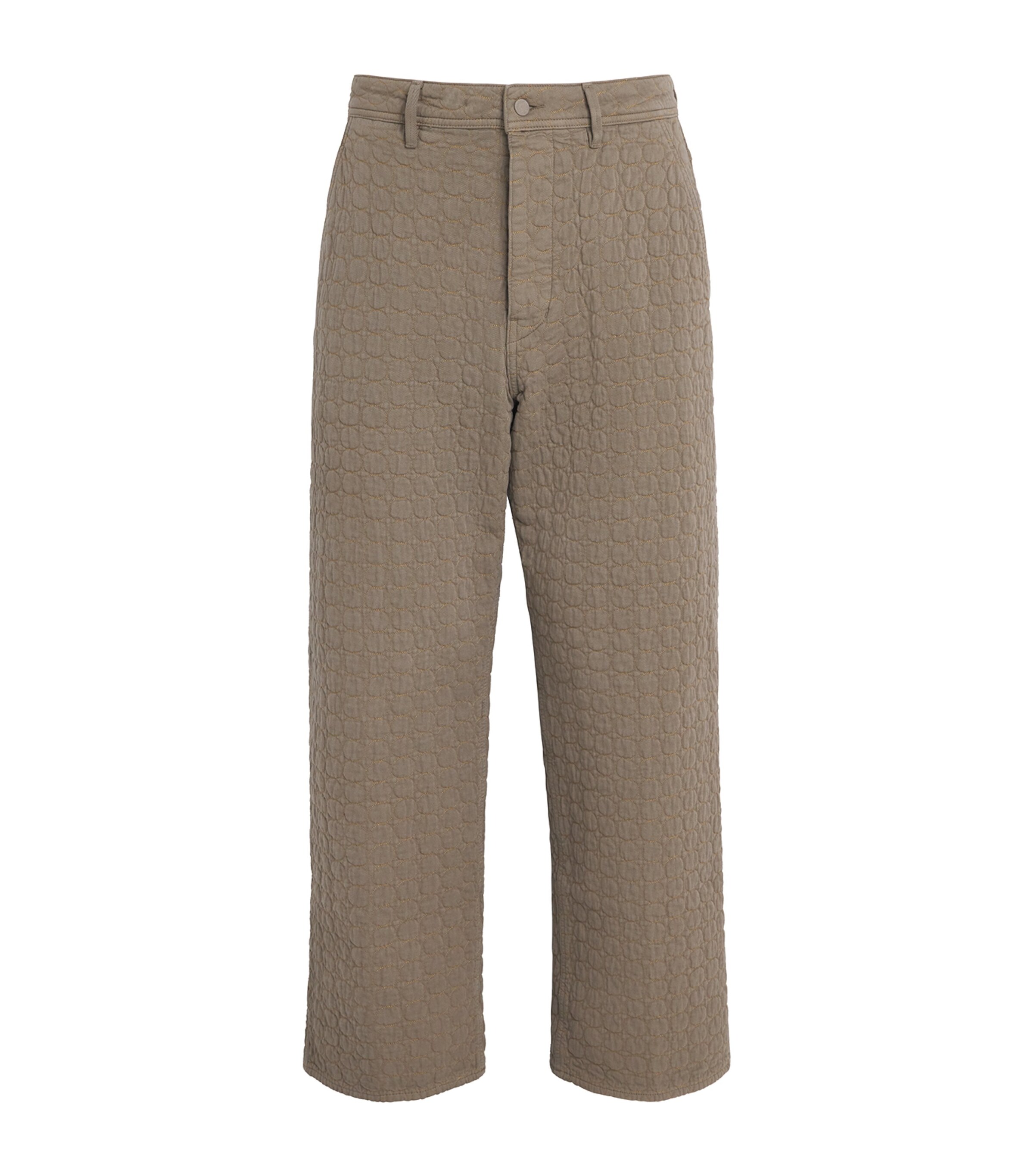 Cotton Quilted Circle Trousers