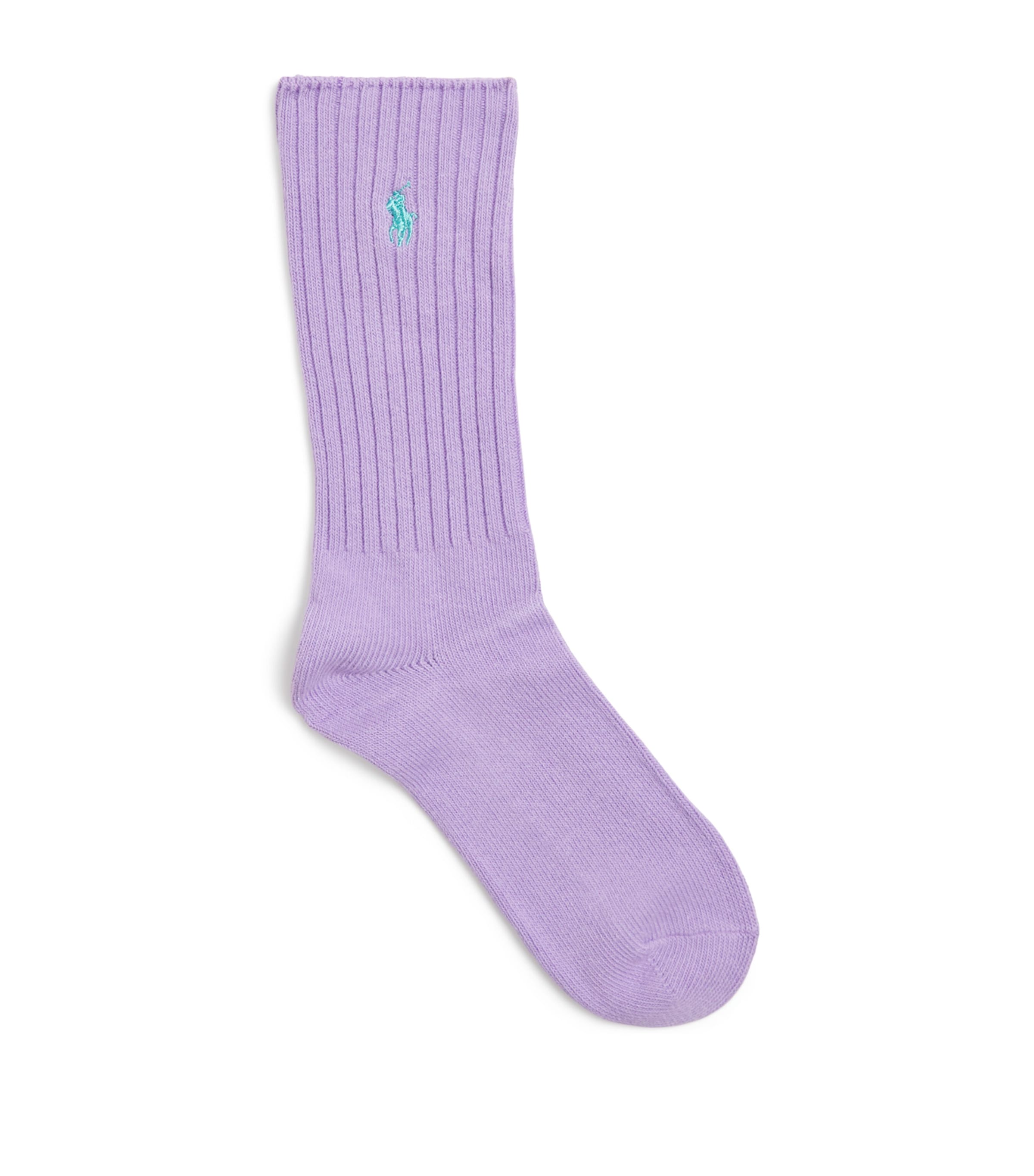 Cotton-Blend Classic Crew Socks