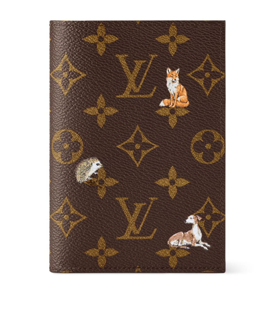LOUIS VUITTON Canvas Passport Cover Monogram