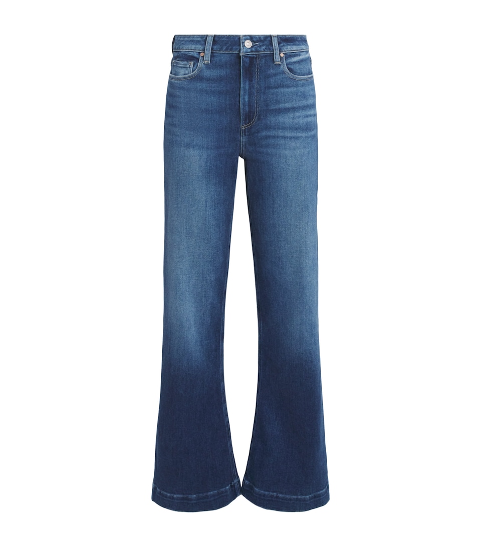 PAIGE Womens Leenah Bootcut Jeans Hamptons