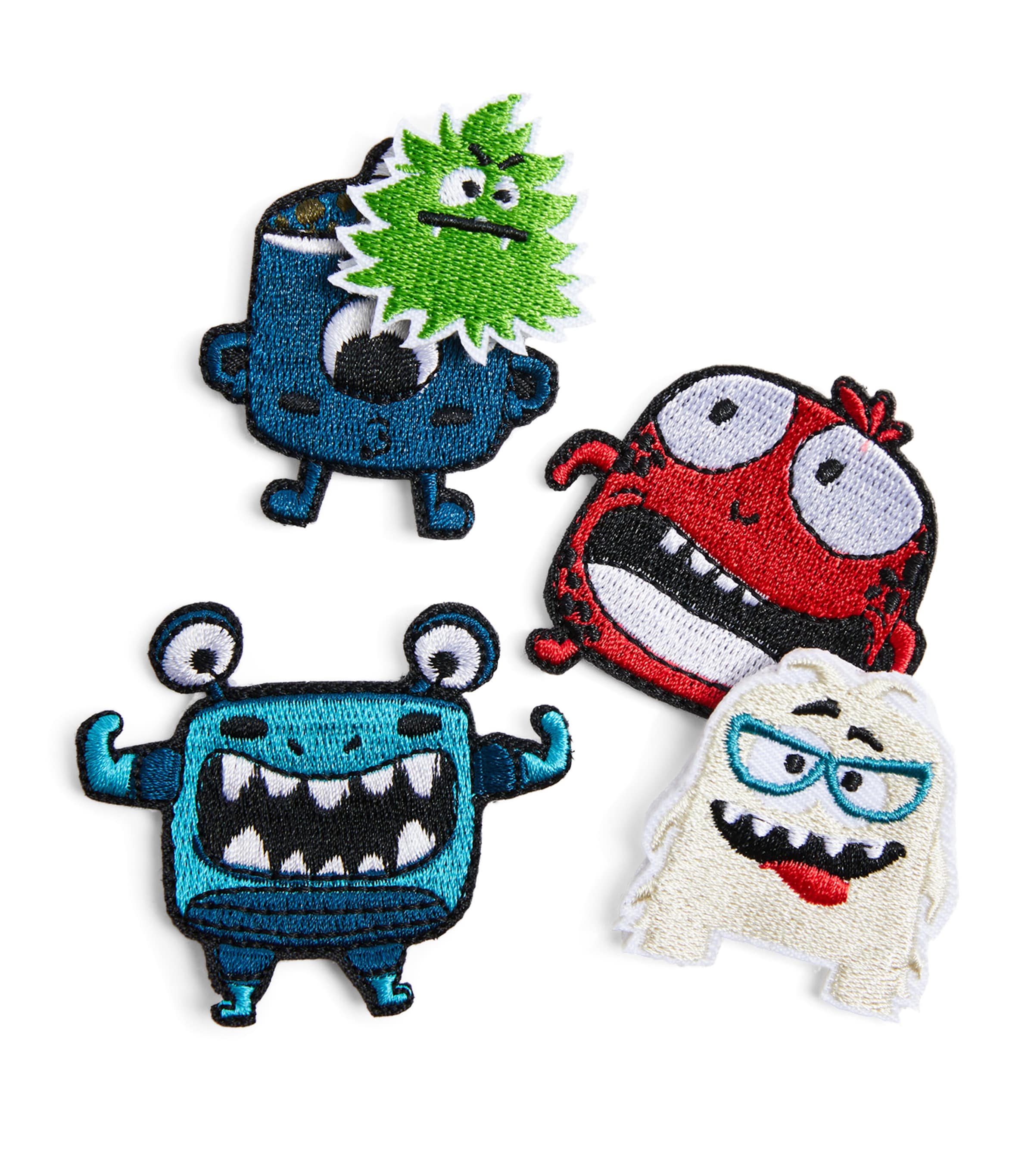 Set of 5 Monster Match Patches