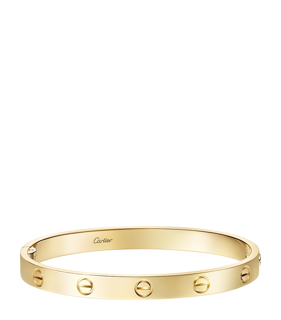 LOVE Classic Yellow Gold Bracelet - Single-Screw Closure