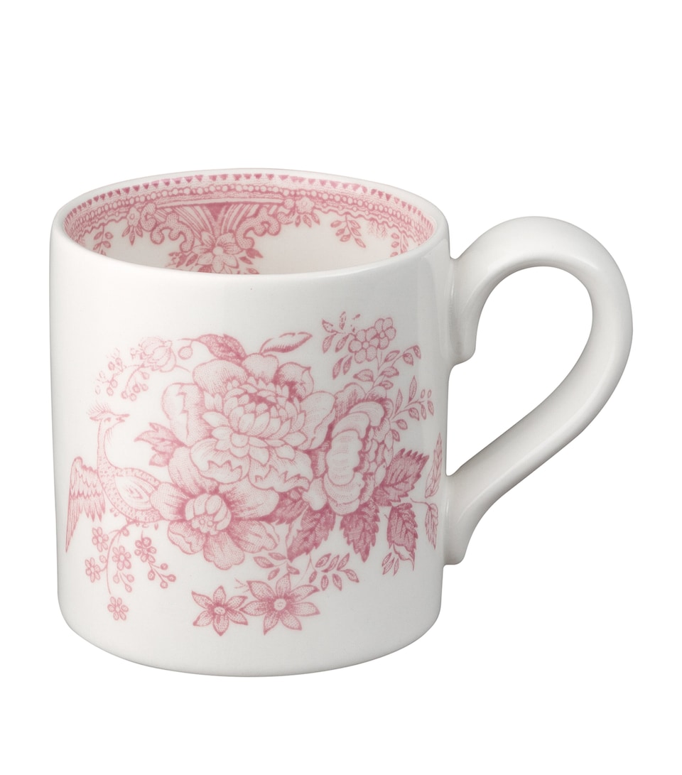 Burleigh Pink Asiatic Pheasants Mug Pink