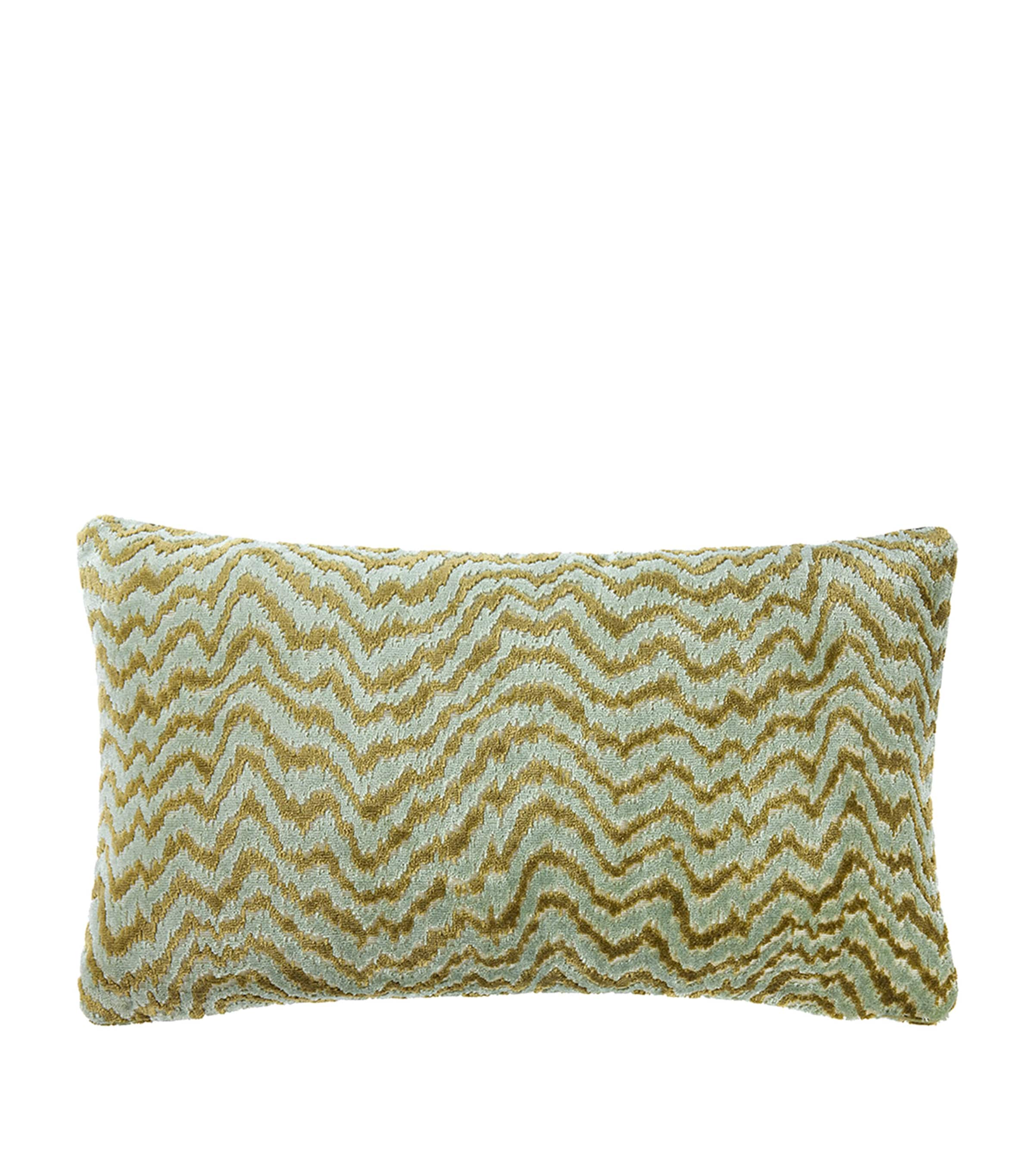 Yves Delorme Muses Cushion Cover (33cm x 57cm) Green