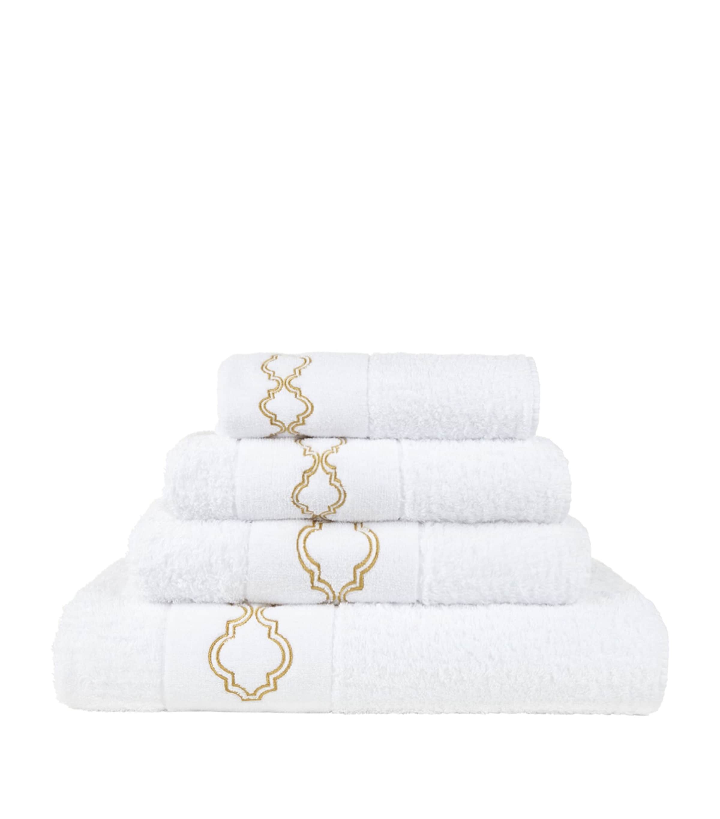 Abyss & Habidecor Chanti Guest Towel (40cm x 75cm) Gold
