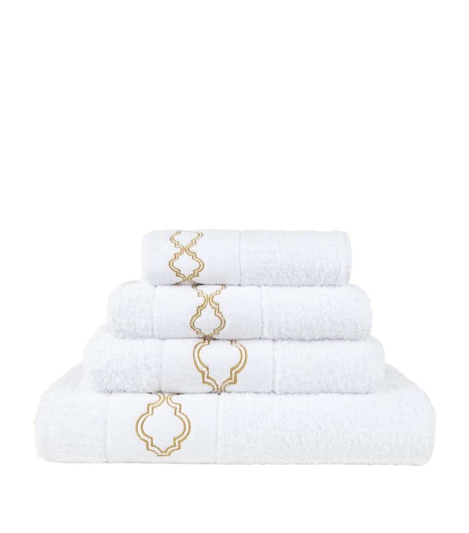 Abyss & Habidecor Chanti Guest Towel (40cm x 75cm) Gold
