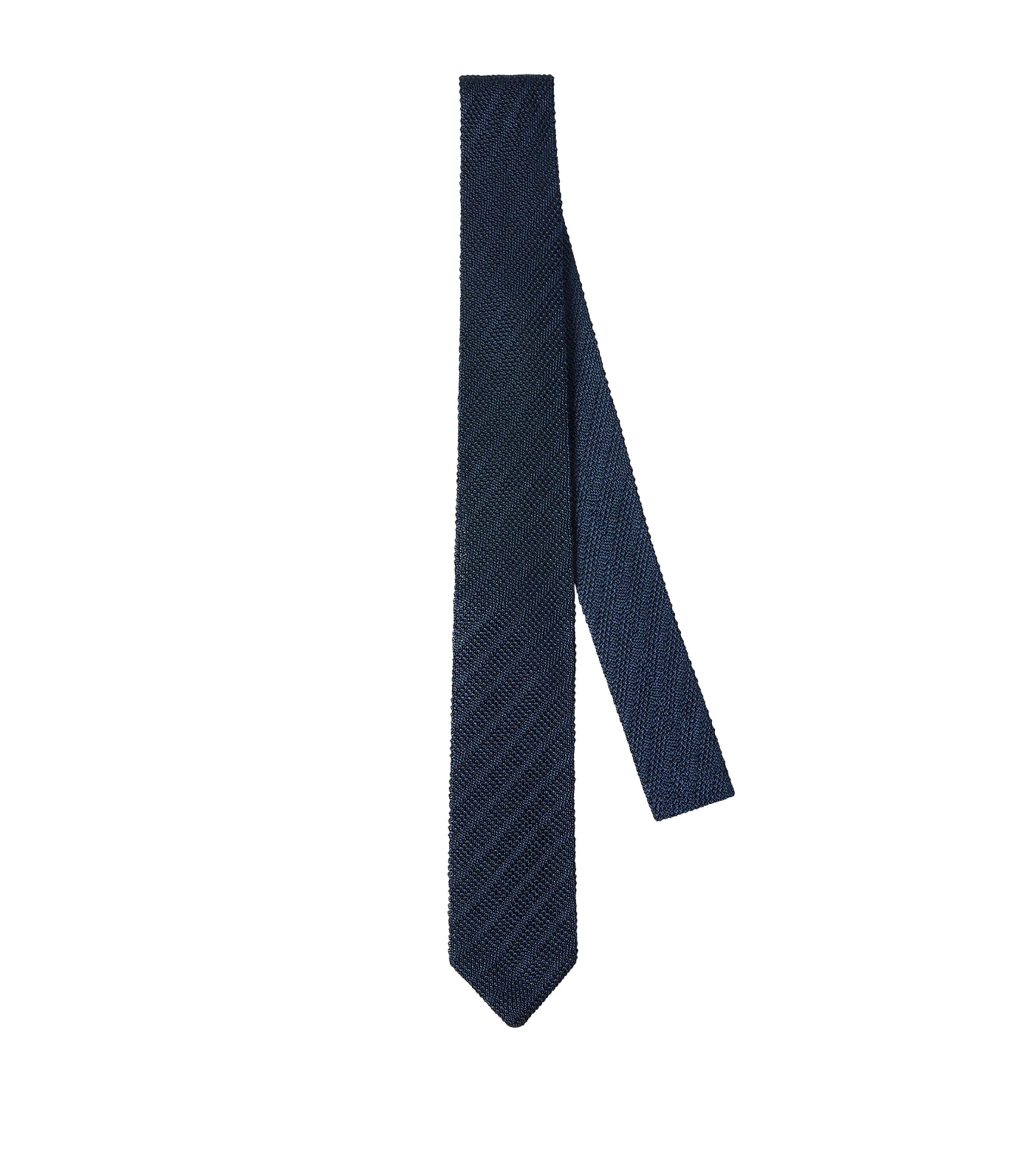 Brunello Cucinelli Silk Knitted Striped Tie