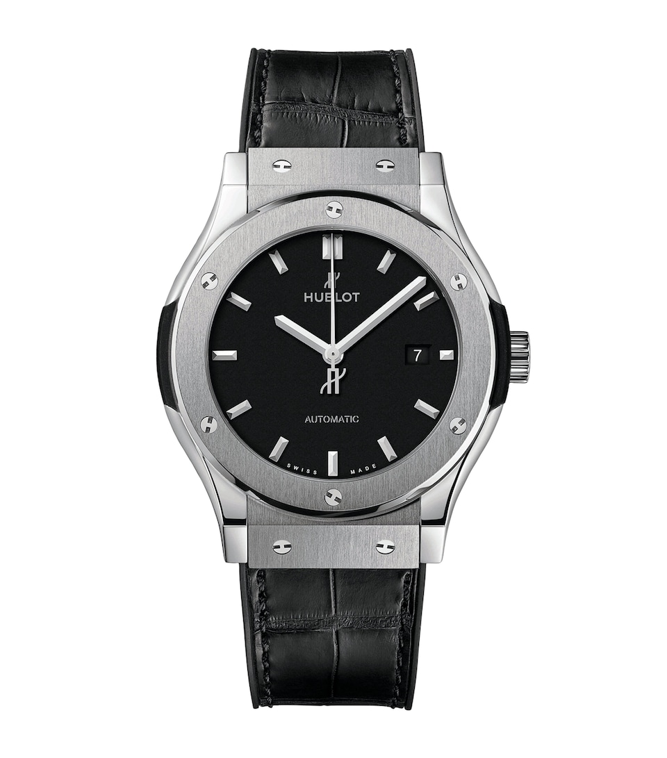 Titanium Classic Fusion Racing Grey Watch 42mm