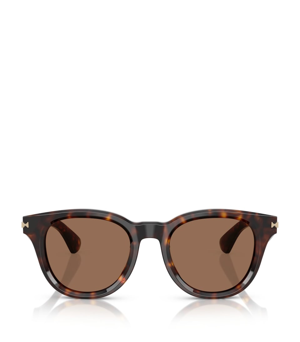 Burberry Acetate Round Sunglasses