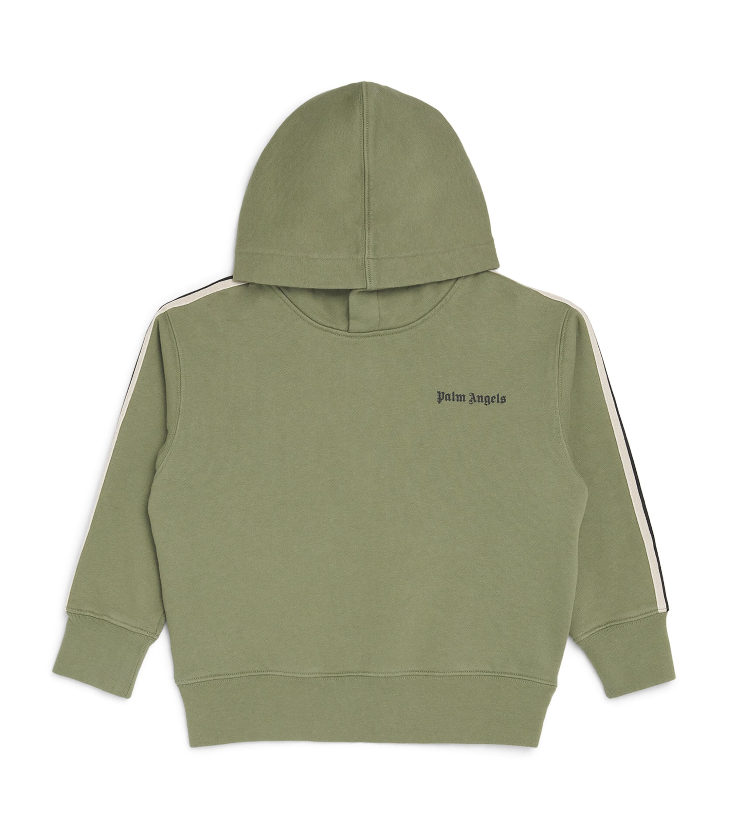 Balenciaga Human Being Appliqué Shifted Zip-Up Hoodie