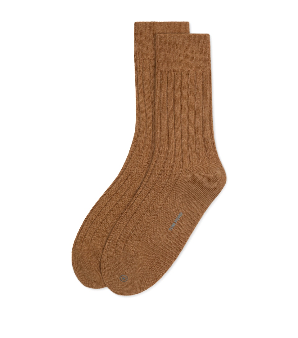 Cashmere-Blend Socks