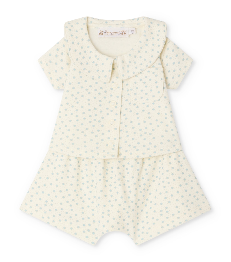 Cotton Polka Dot Top and Shorts Set (1-18 Months)