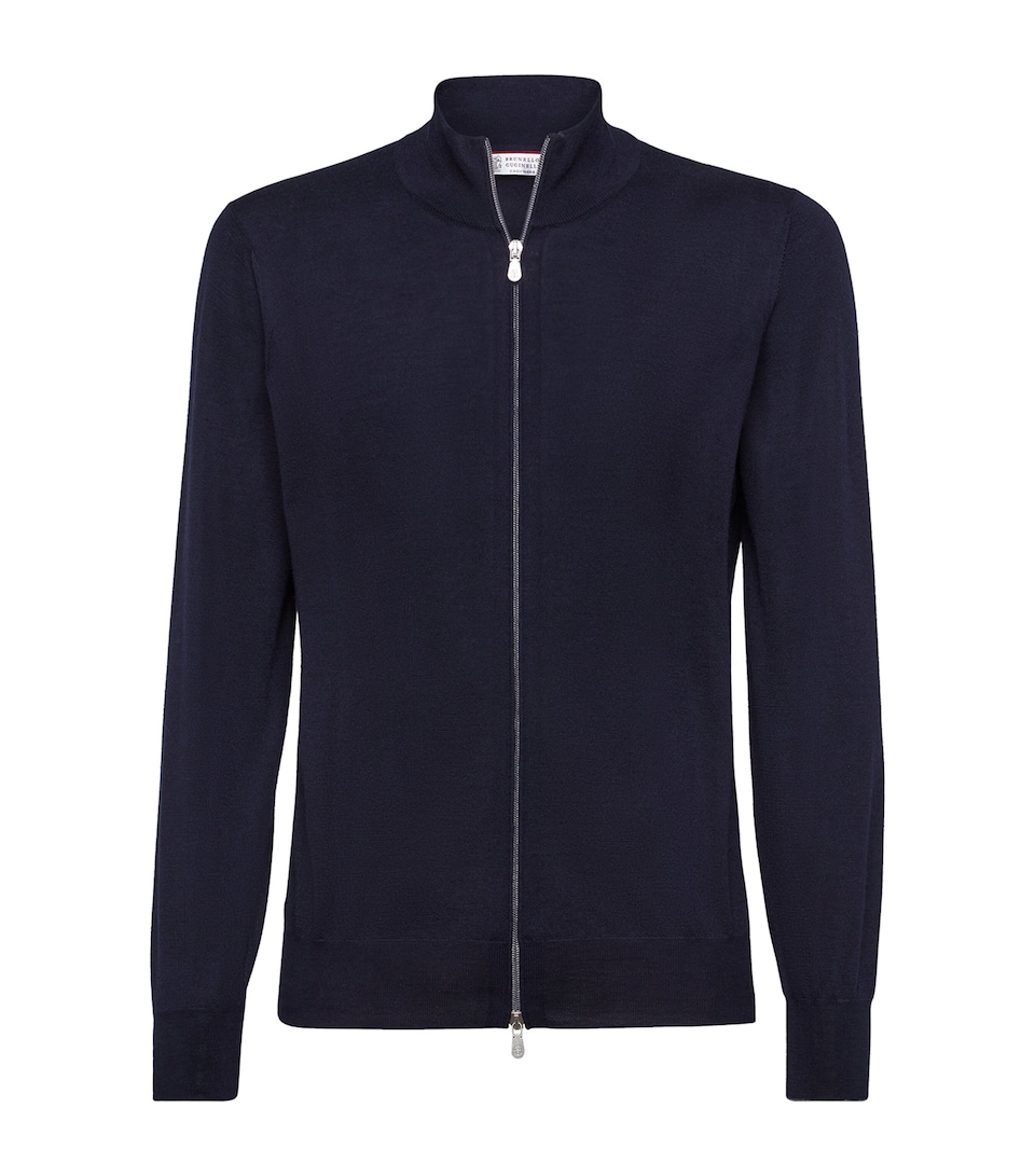 Cashmere-Silk Cardigan