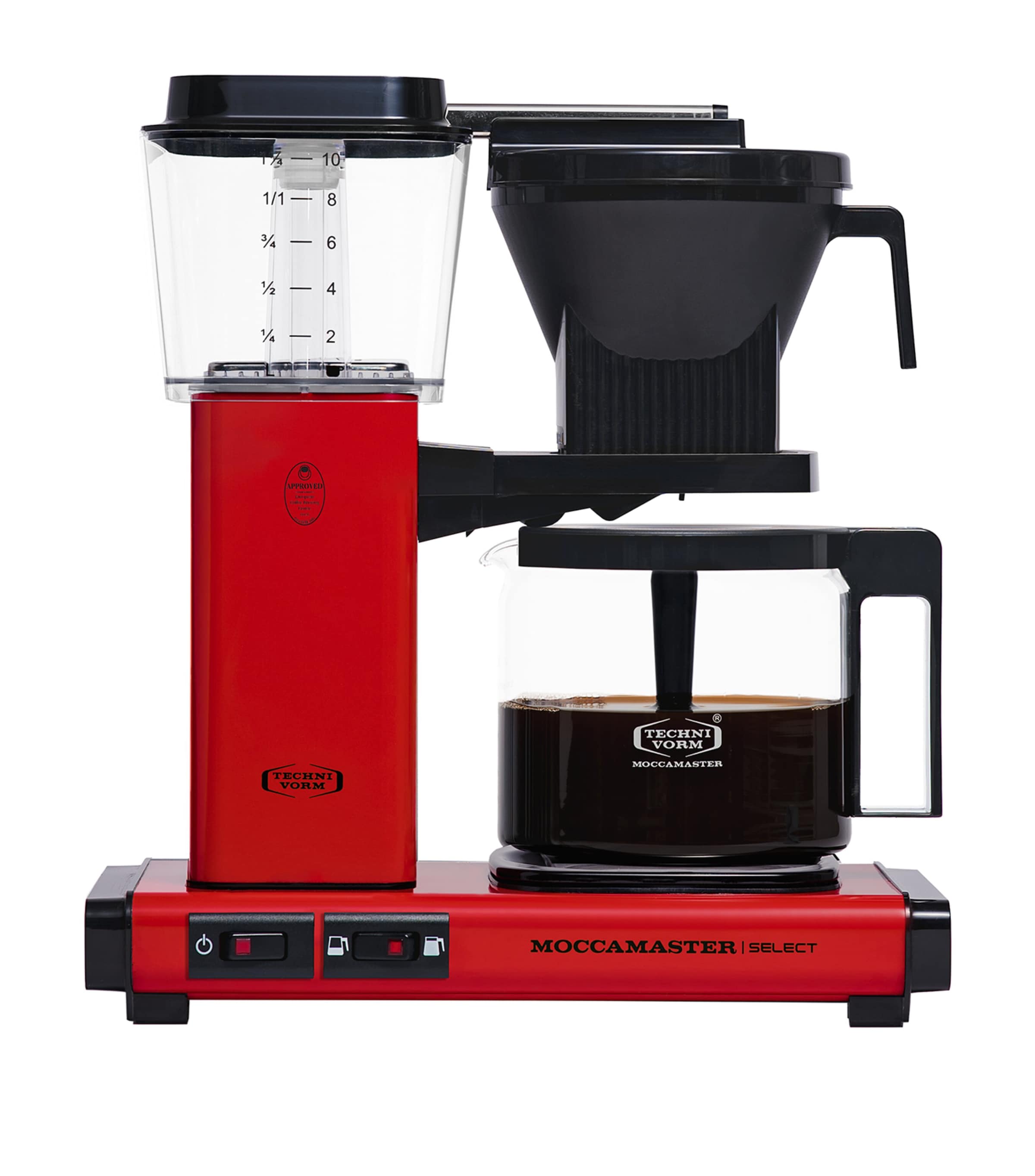 Moccamaster KBG Select Filter Coffee Machine Red