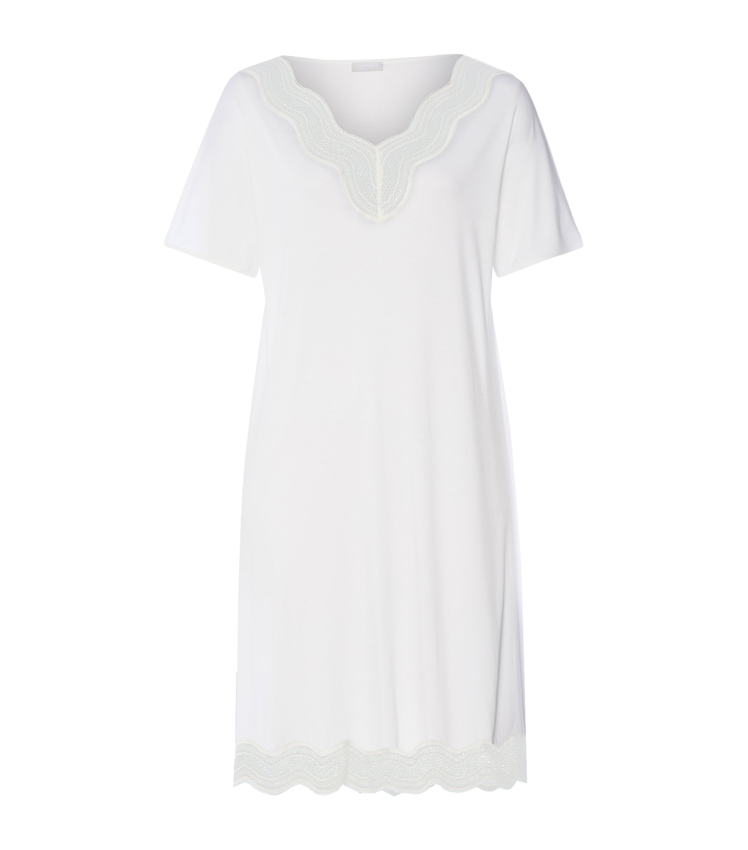 Hanro Womens Modal Cira Nightdress Off White
