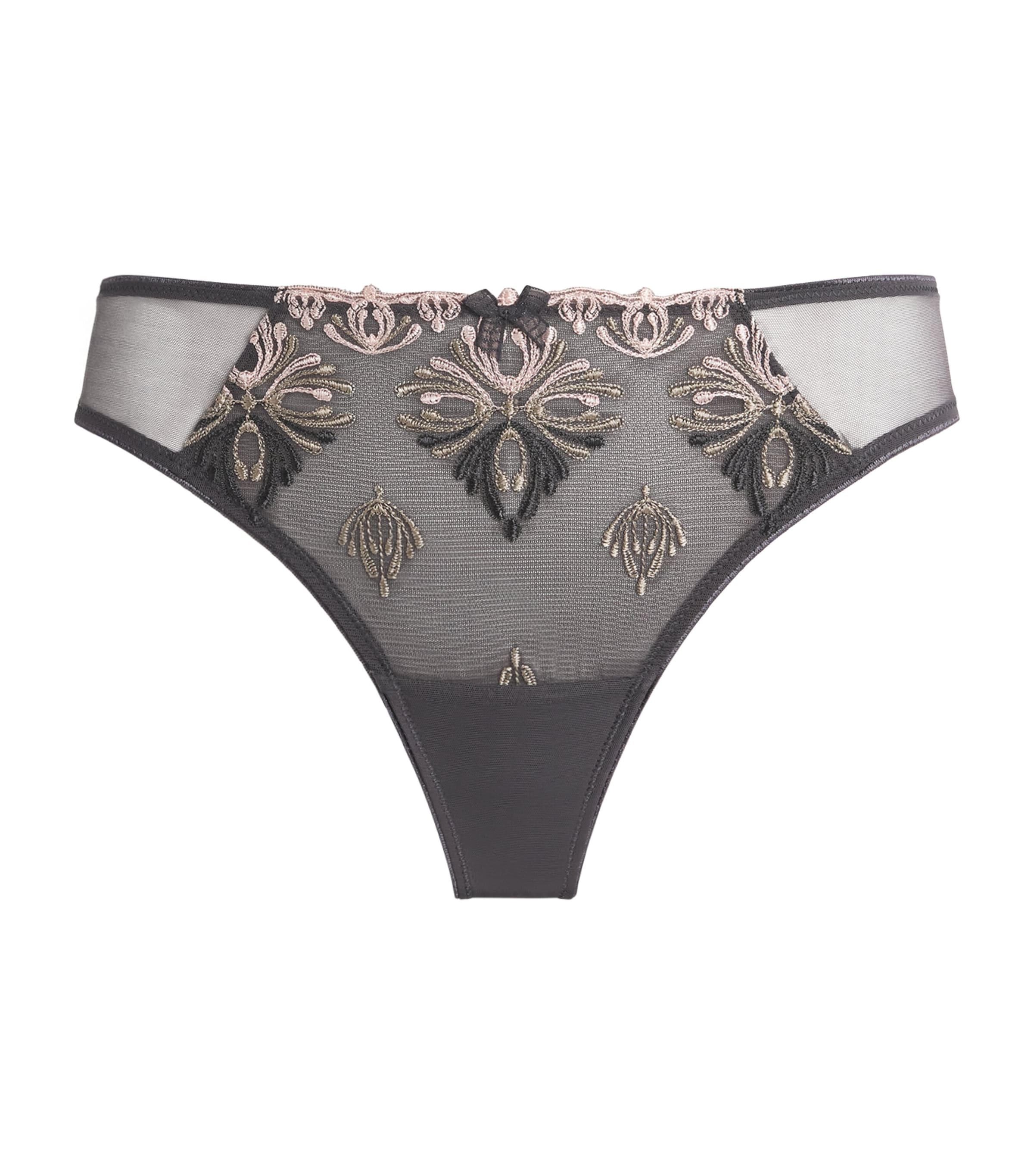 Lace Champs Élysées Tanga Briefs