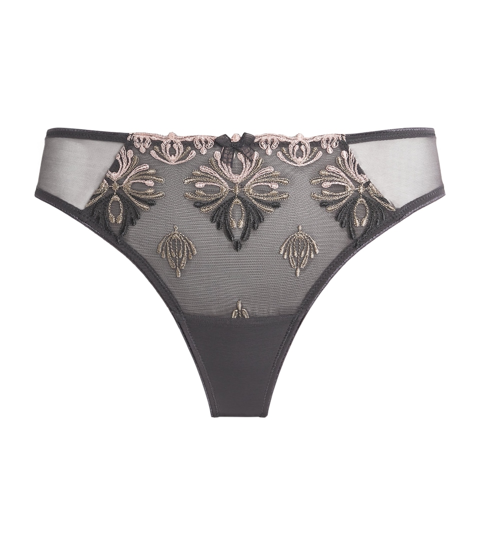 Lace Champs Élysées Tanga Briefs