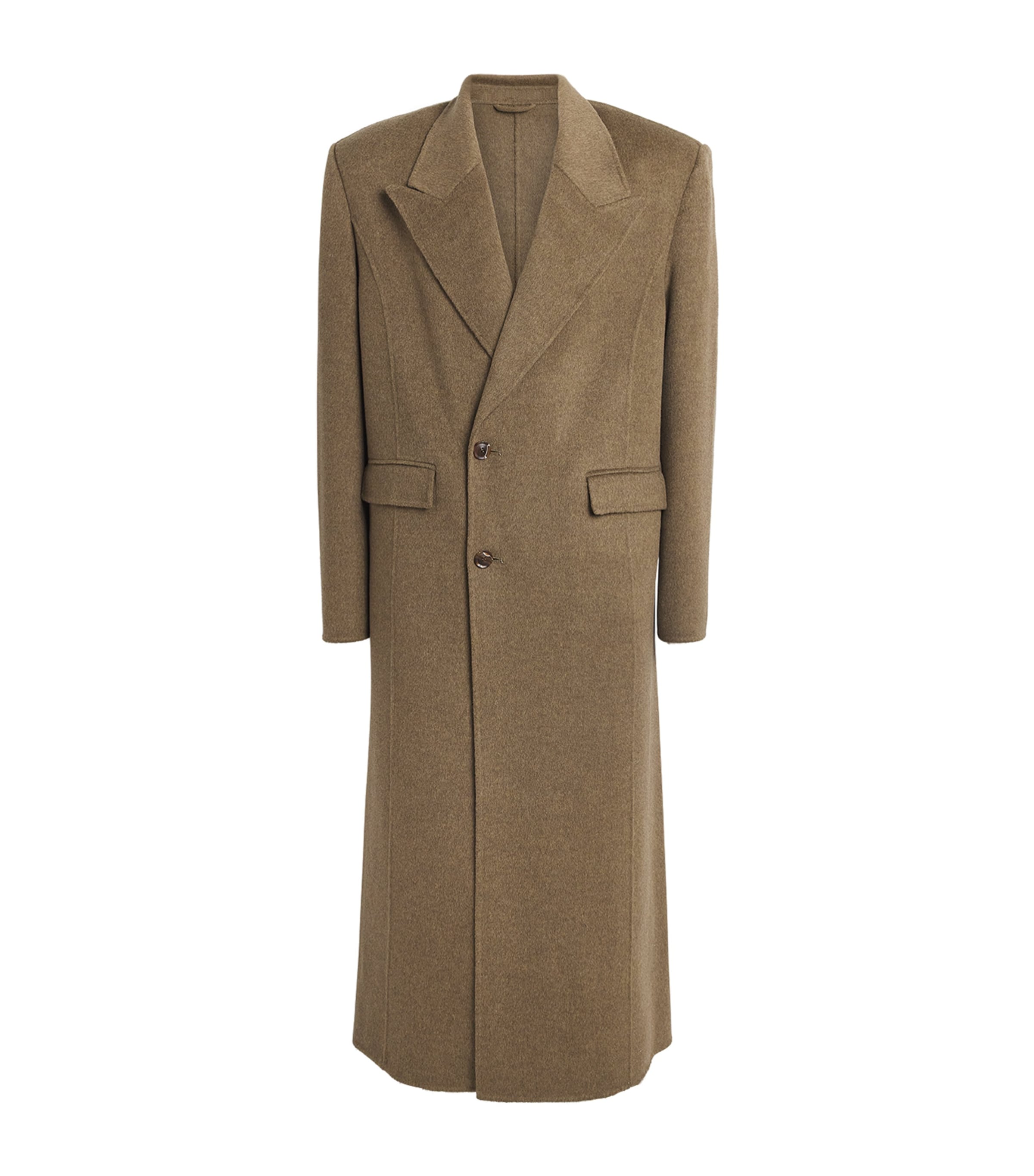 Wool-Cashmere Tetsu Overcoat