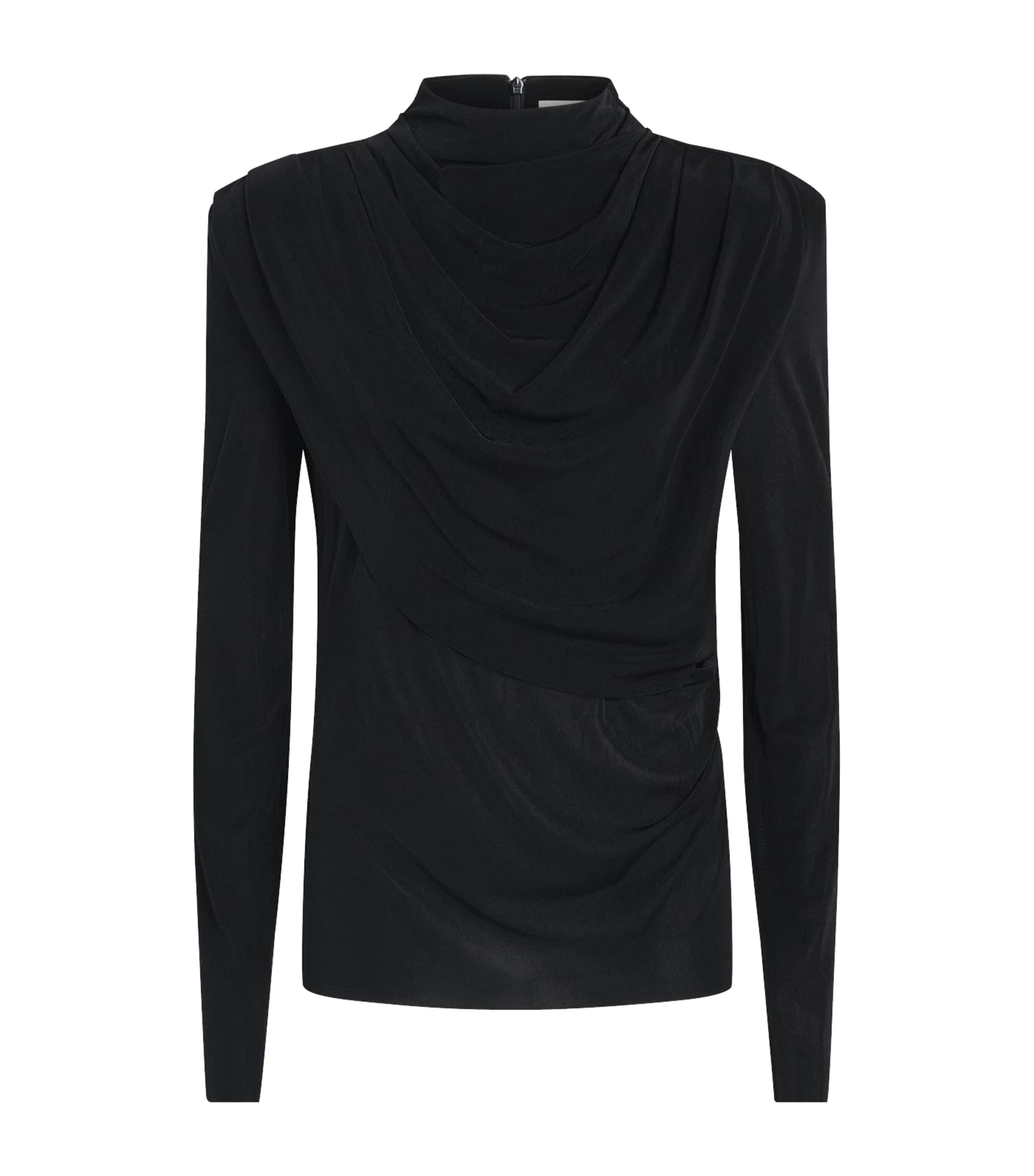 CAMILLA AND MARC Womens Long-Sleeve Katerina Top Dblk Black